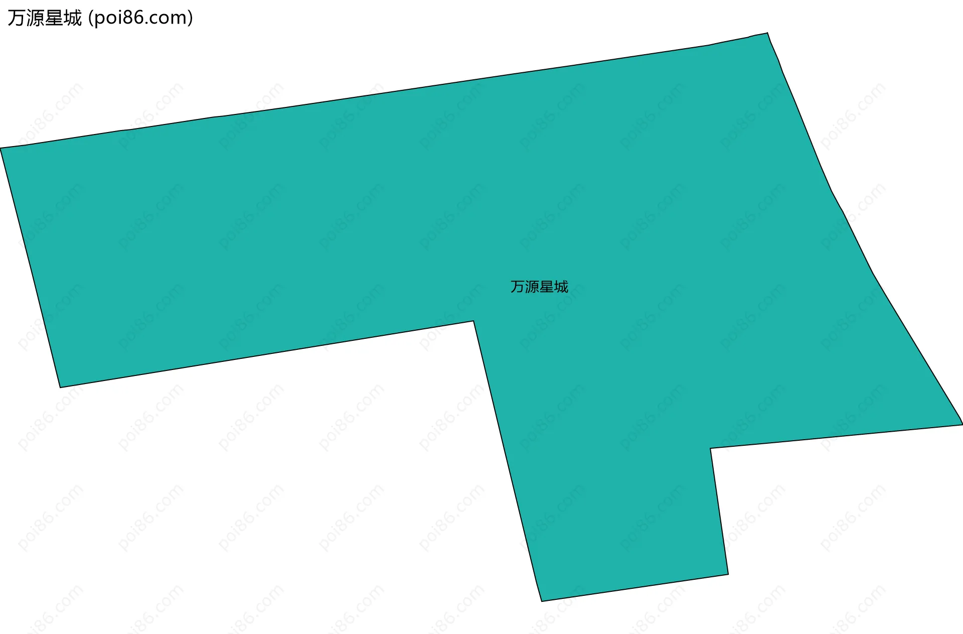 万源星城边界地图