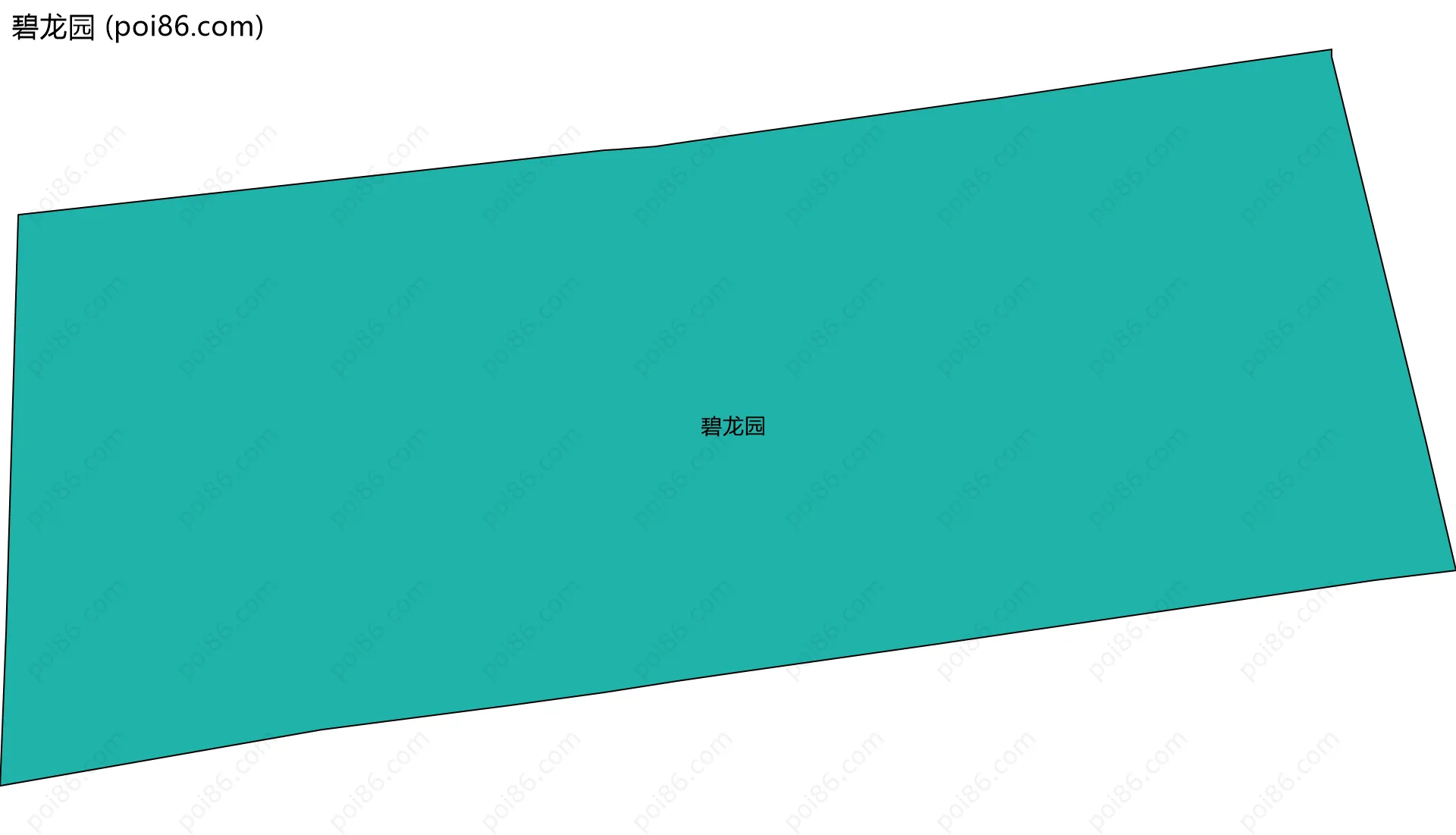 碧龙园边界地图