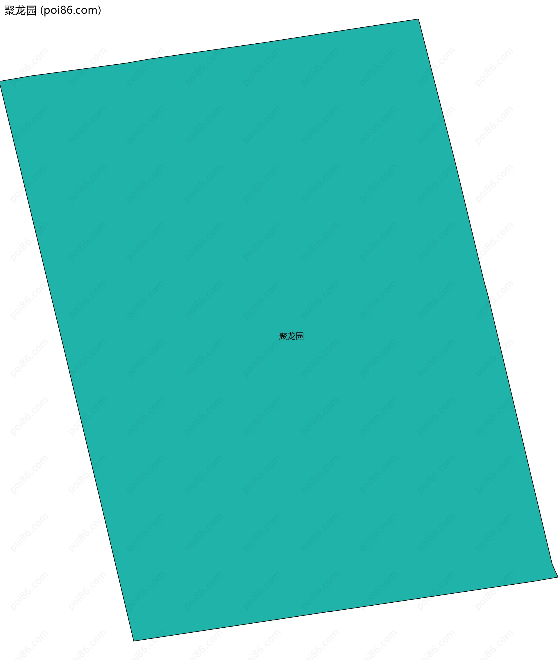 聚龙园边界地图