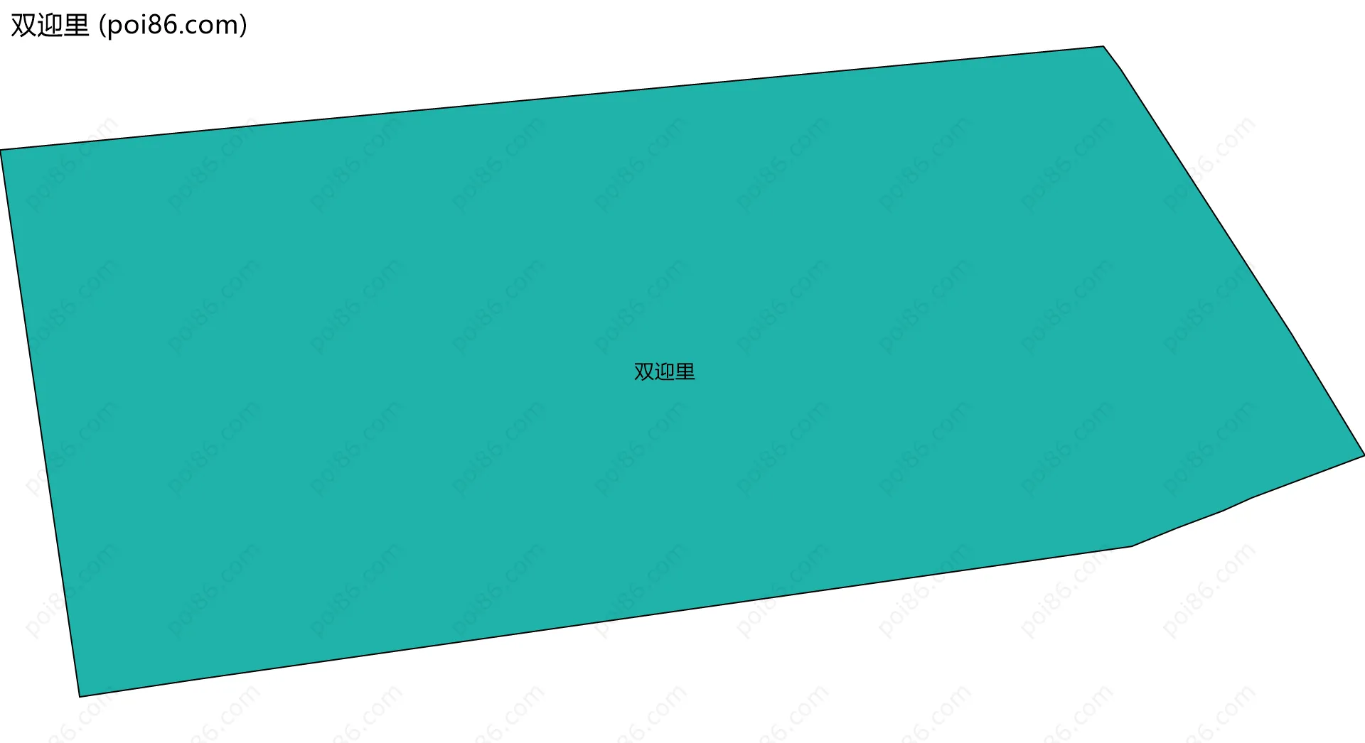 双迎里边界地图