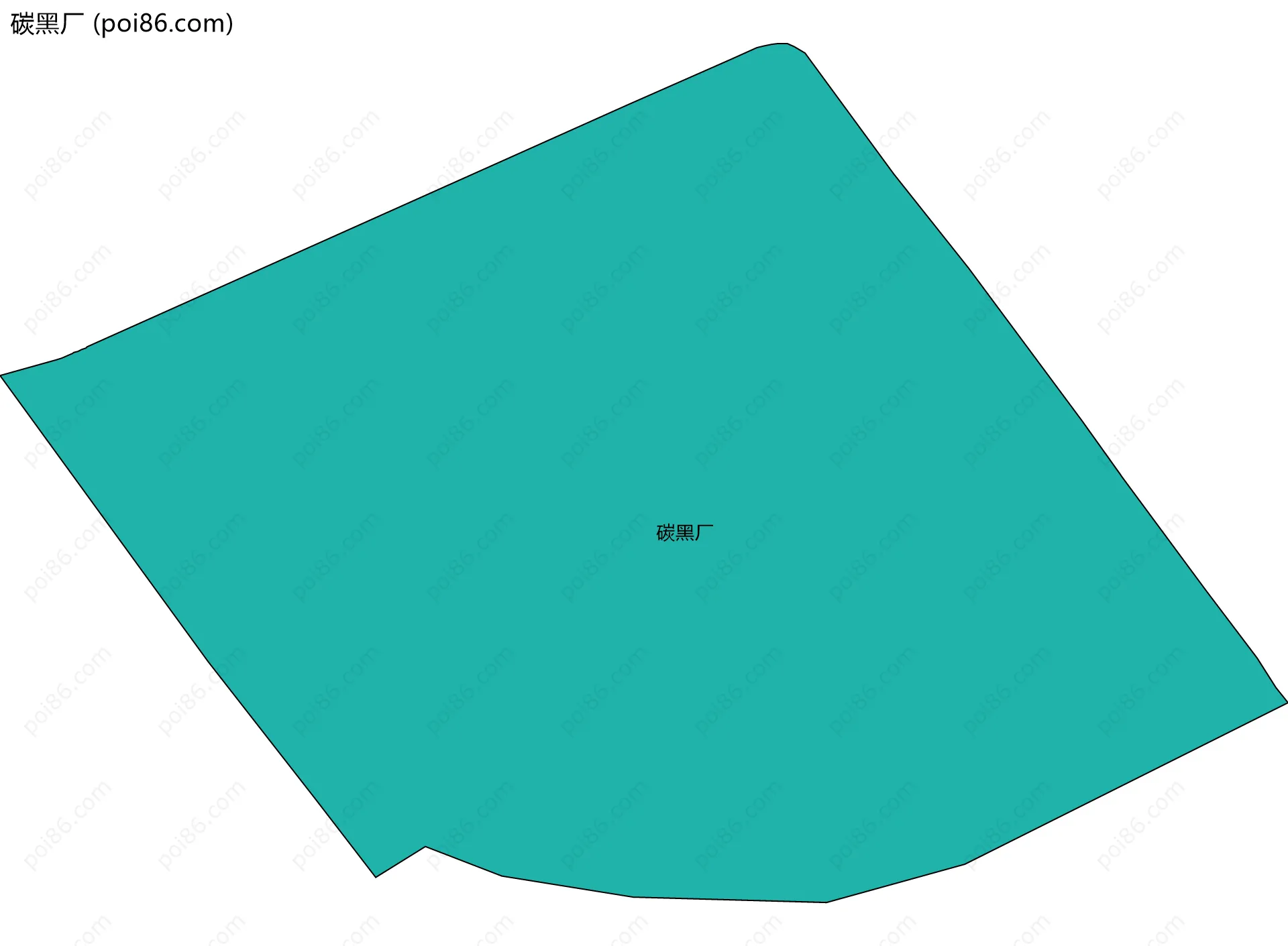 碳黑厂边界地图