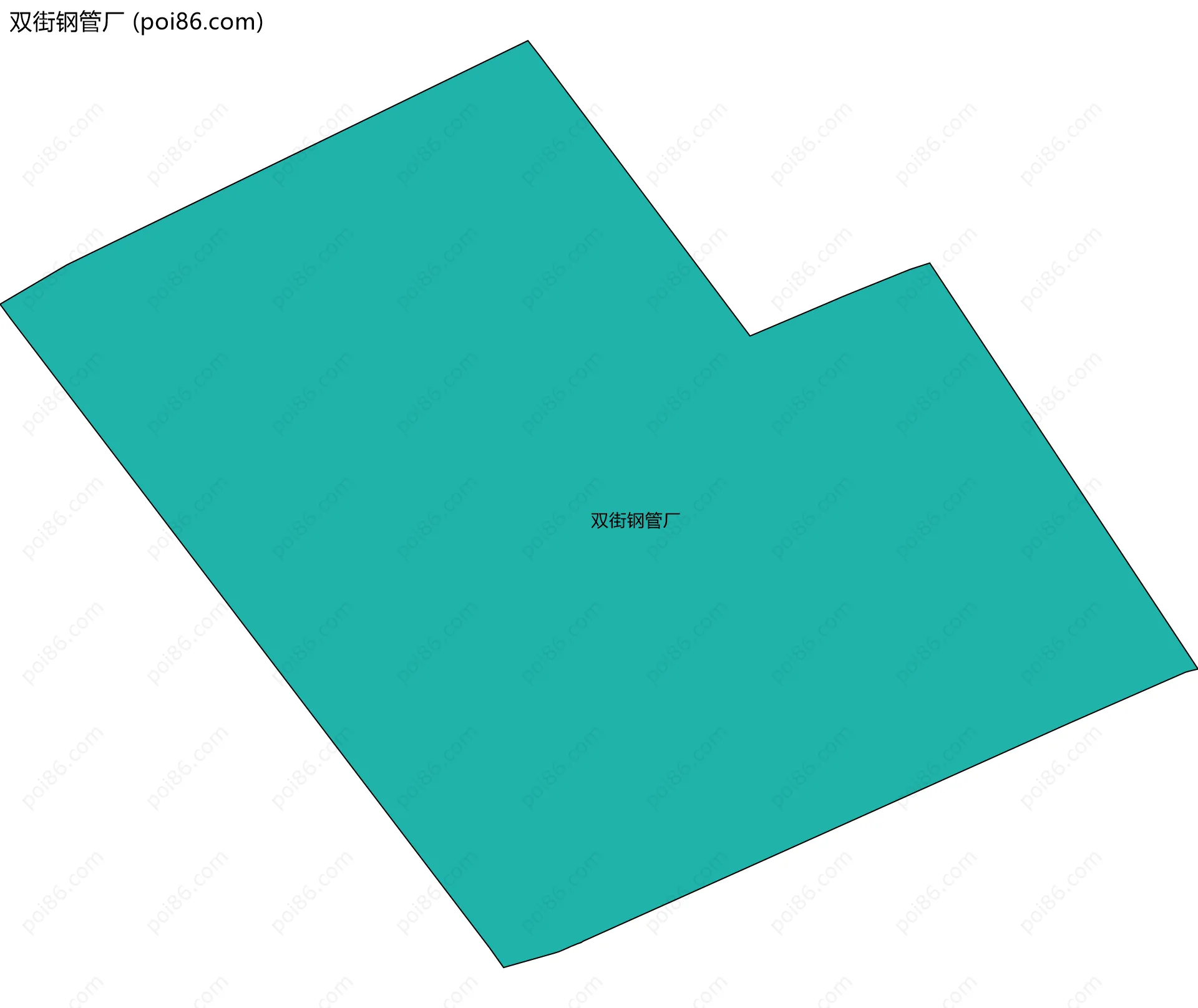 双街钢管厂边界地图