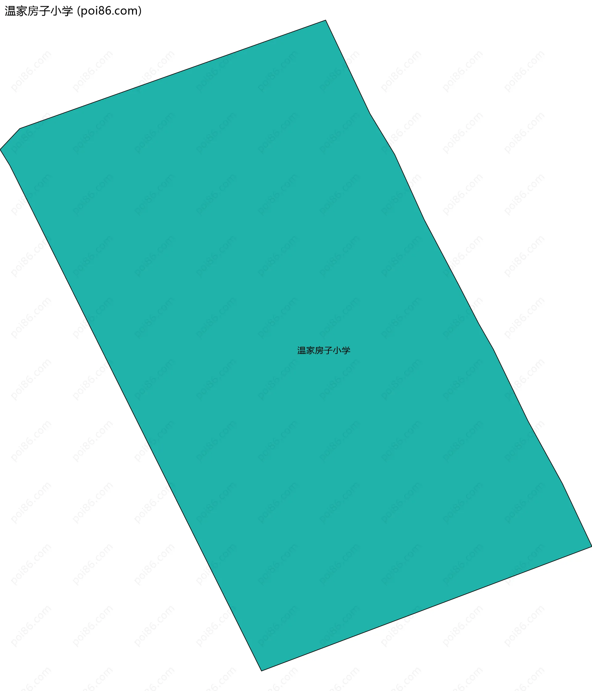 温家房子小学边界地图