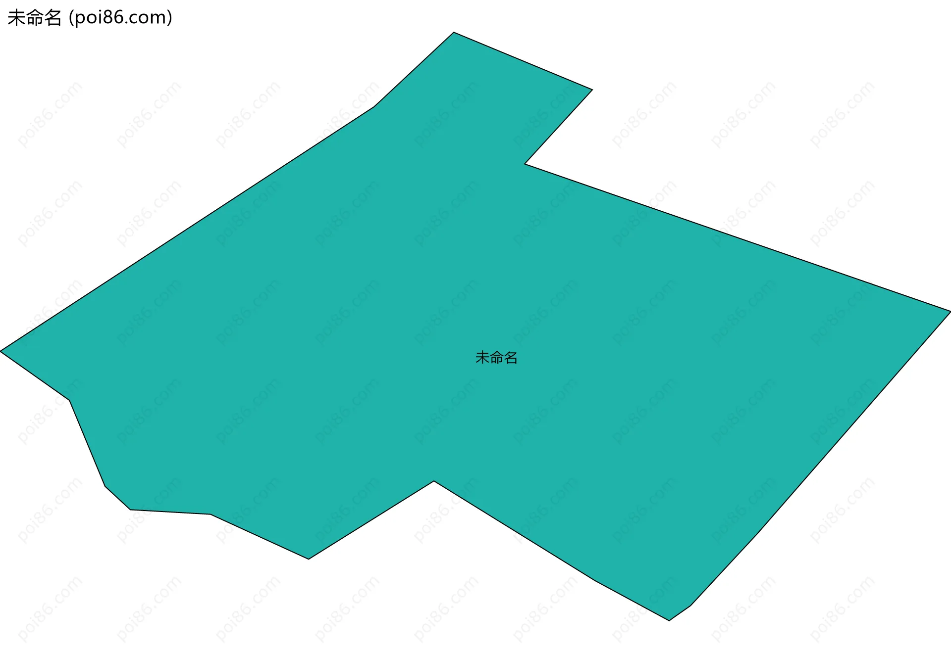 未命名边界地图