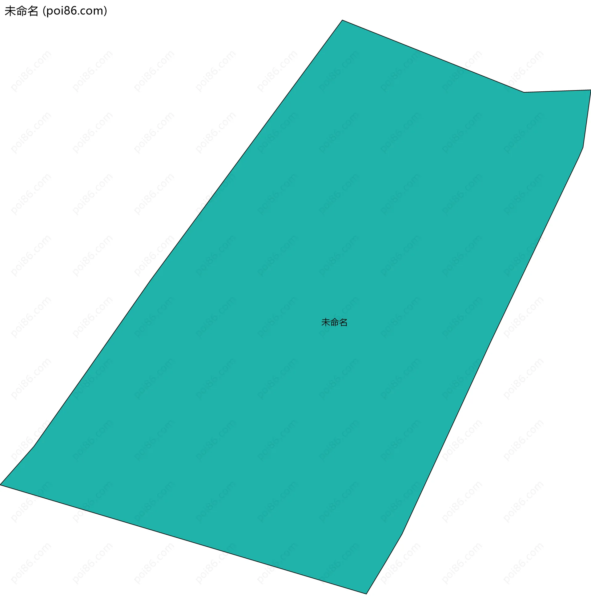 未命名边界地图