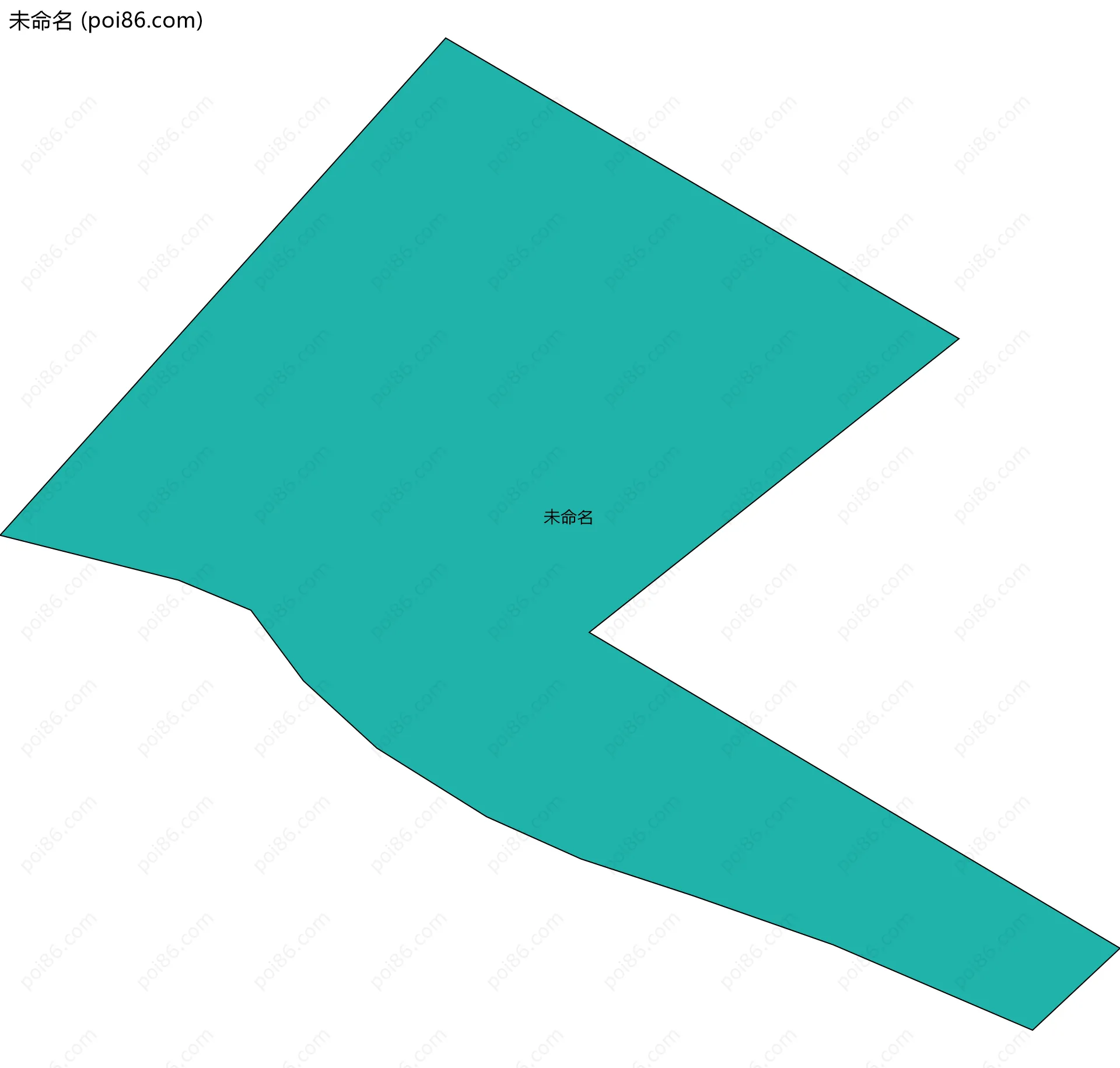 未命名边界地图