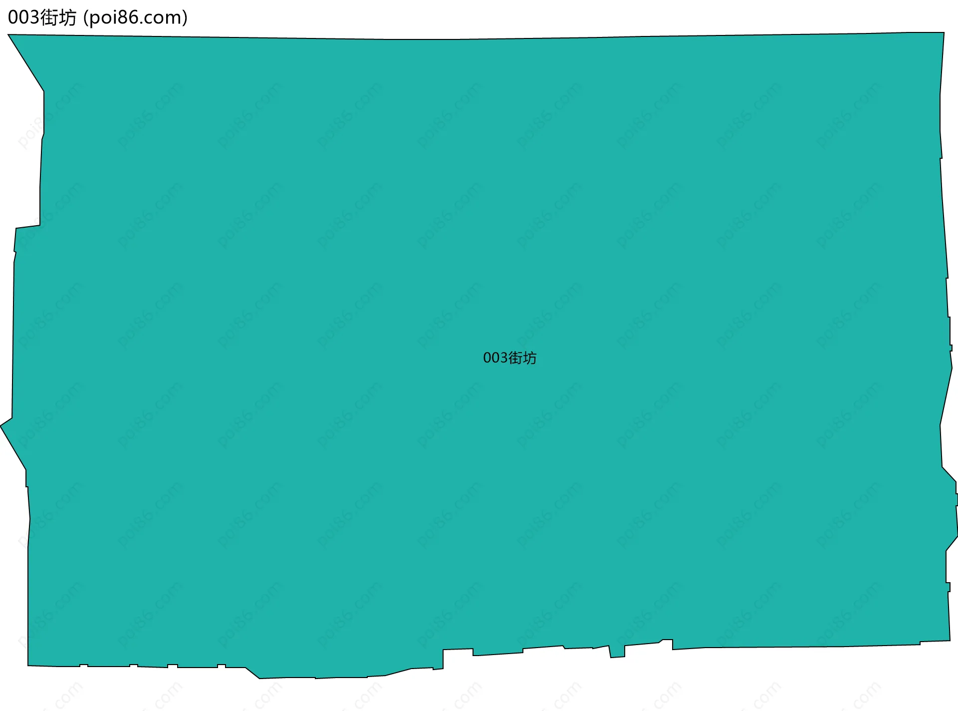 003街坊边界地图