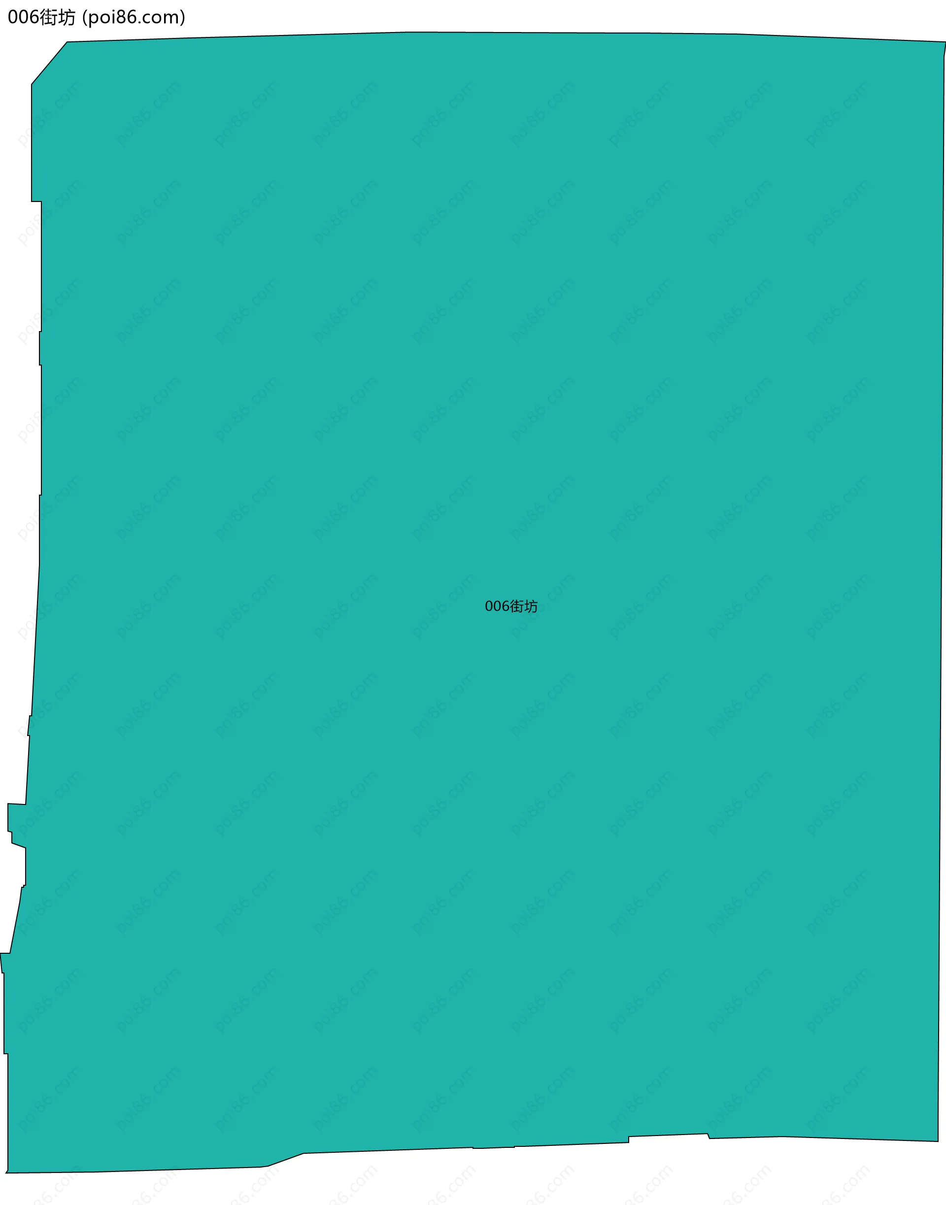 006街坊边界地图