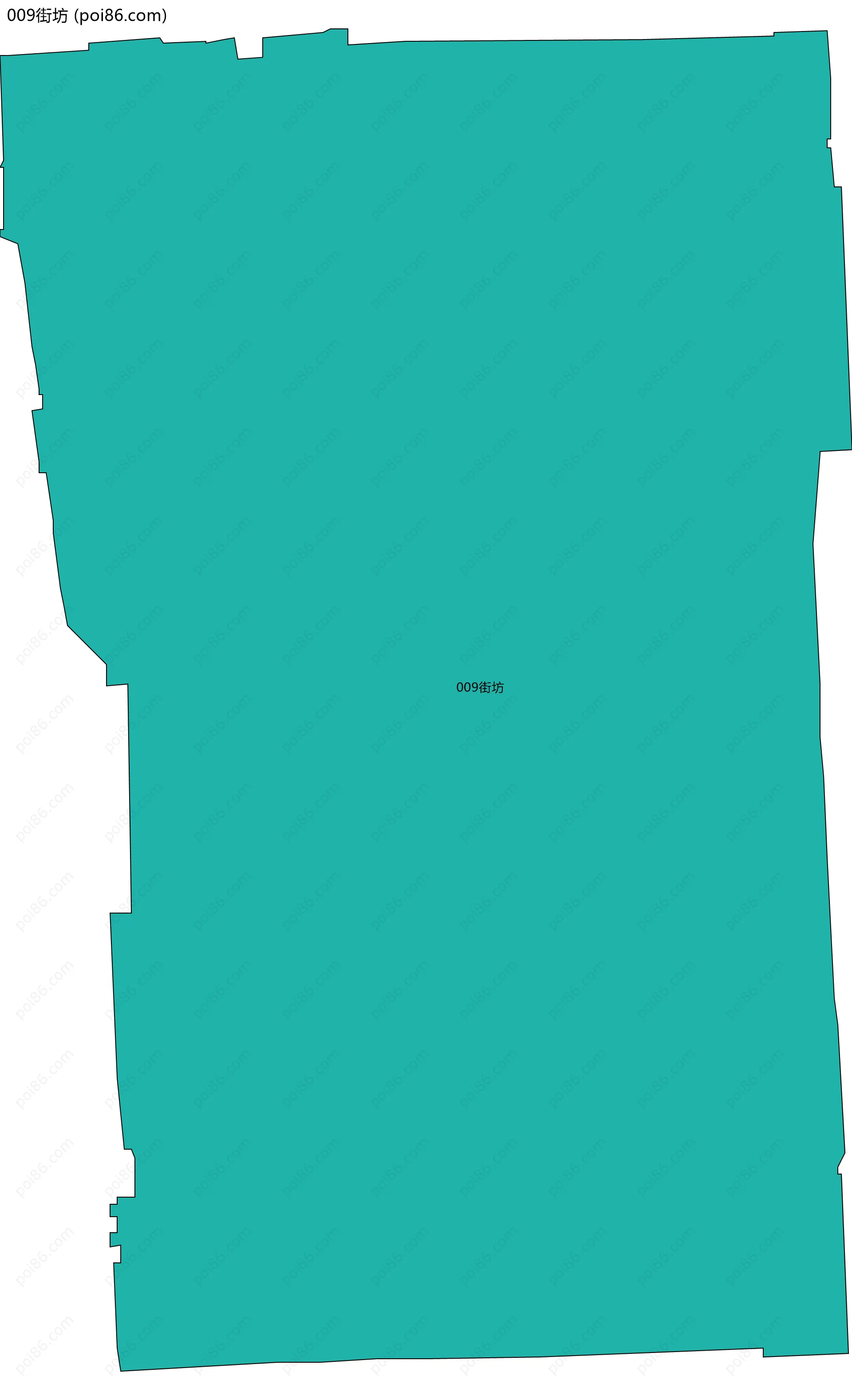 009街坊边界地图