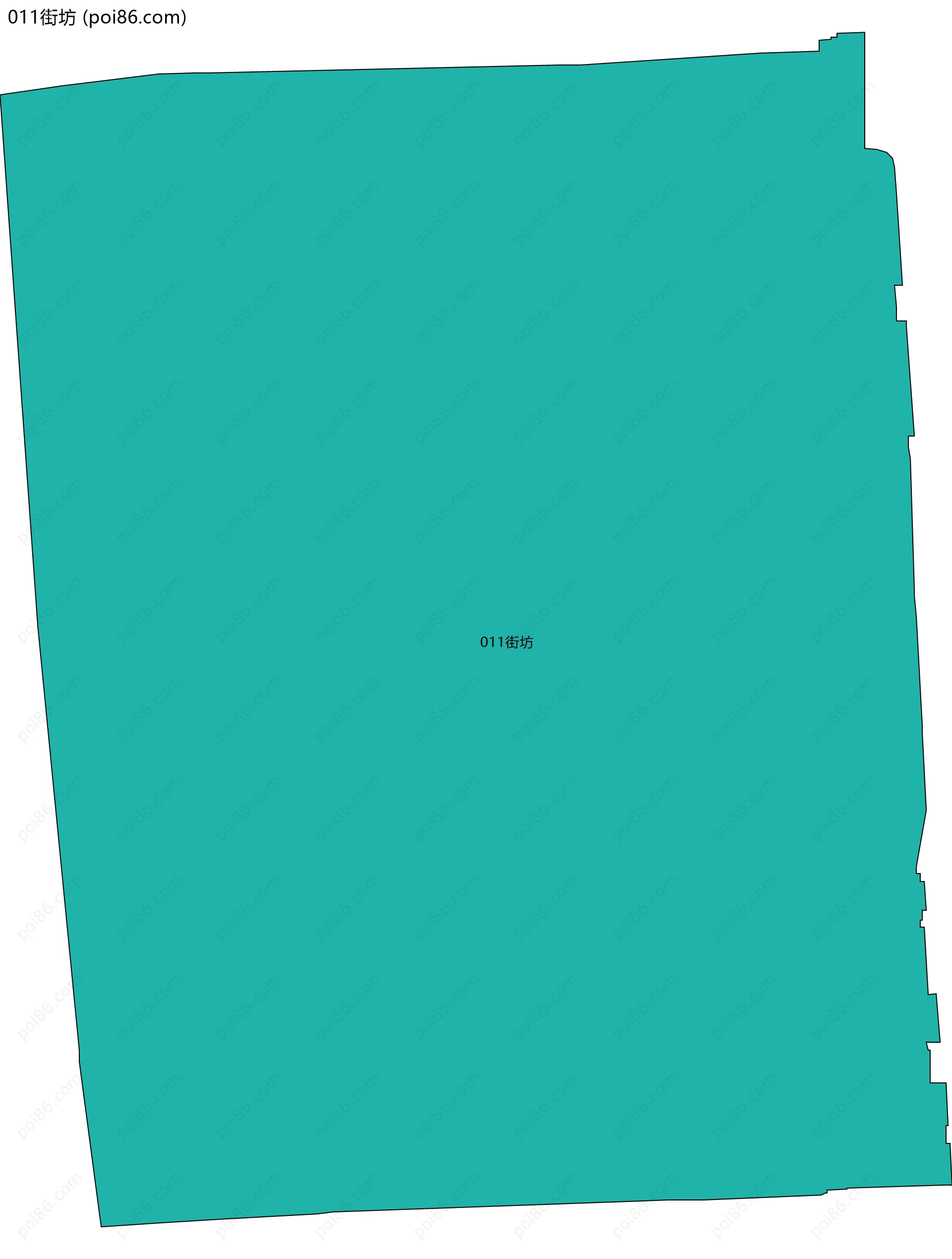 011街坊边界地图