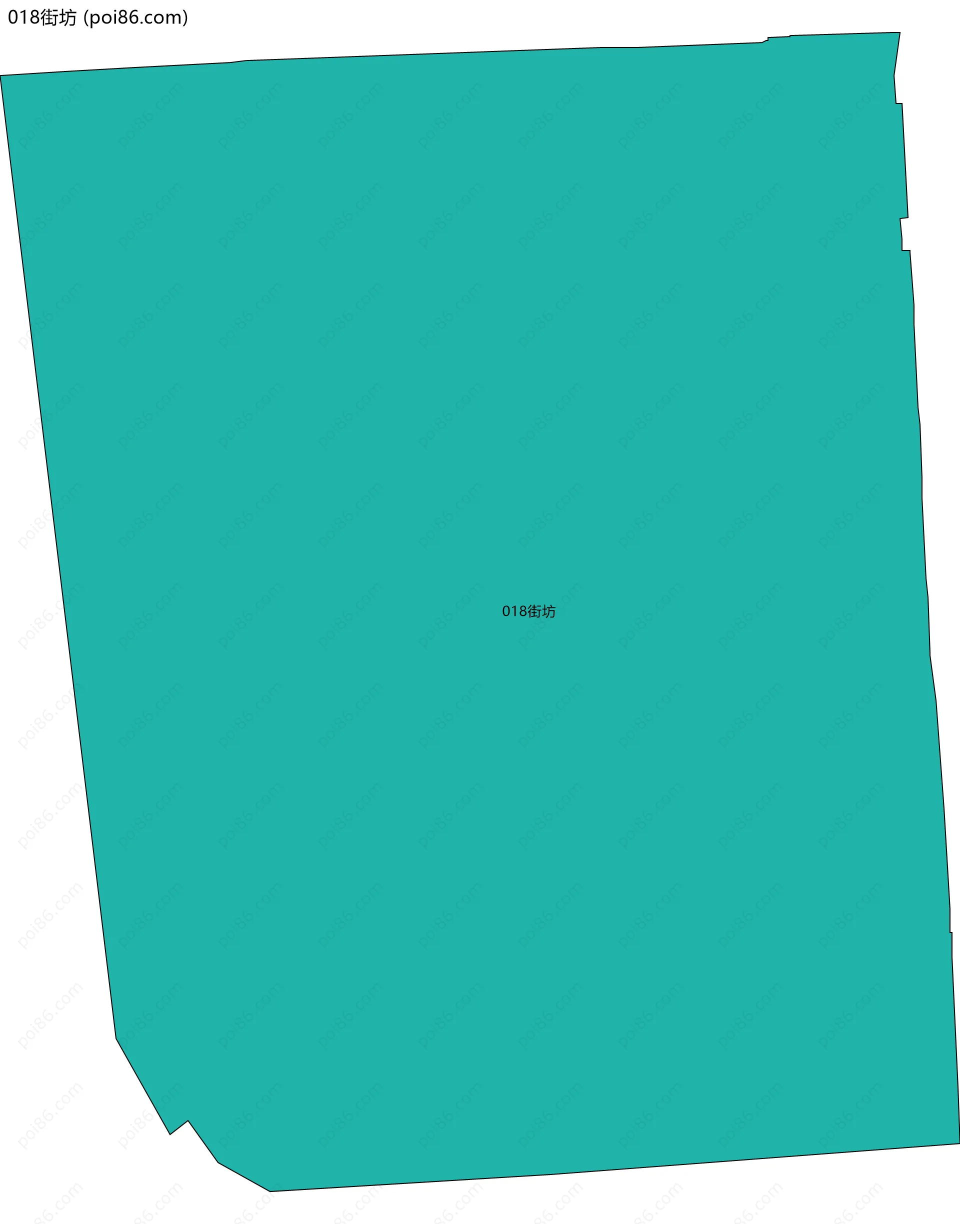 018街坊边界地图