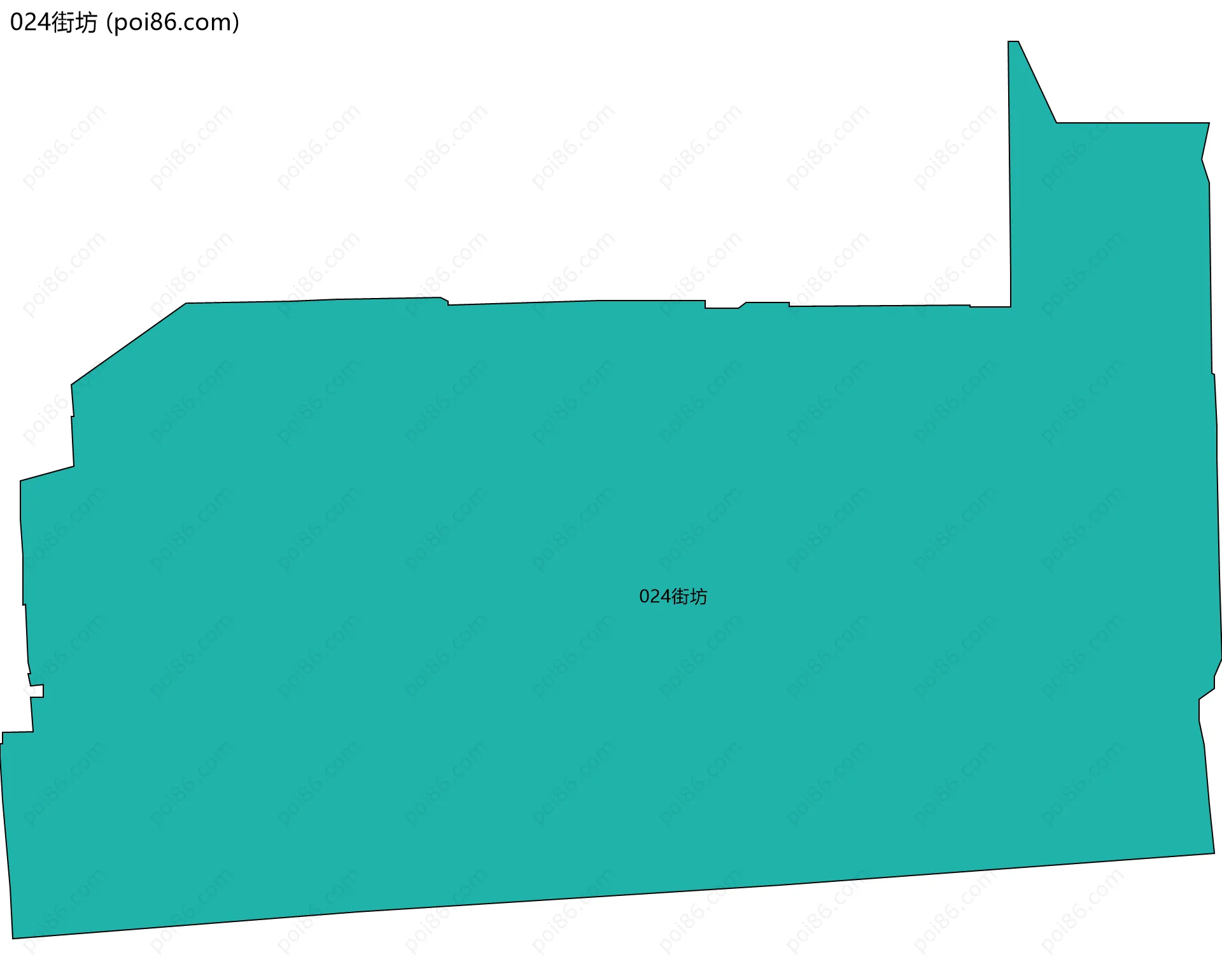 024街坊边界地图