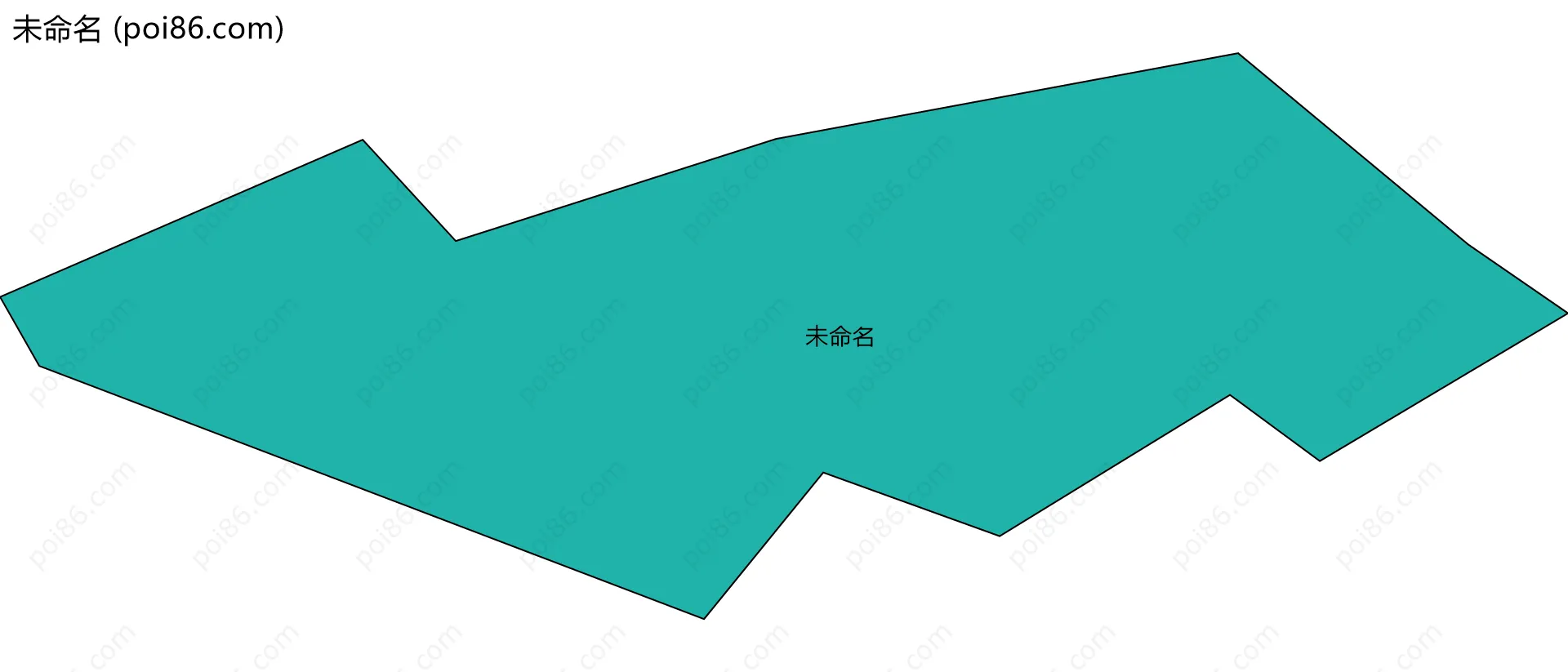 未命名边界地图