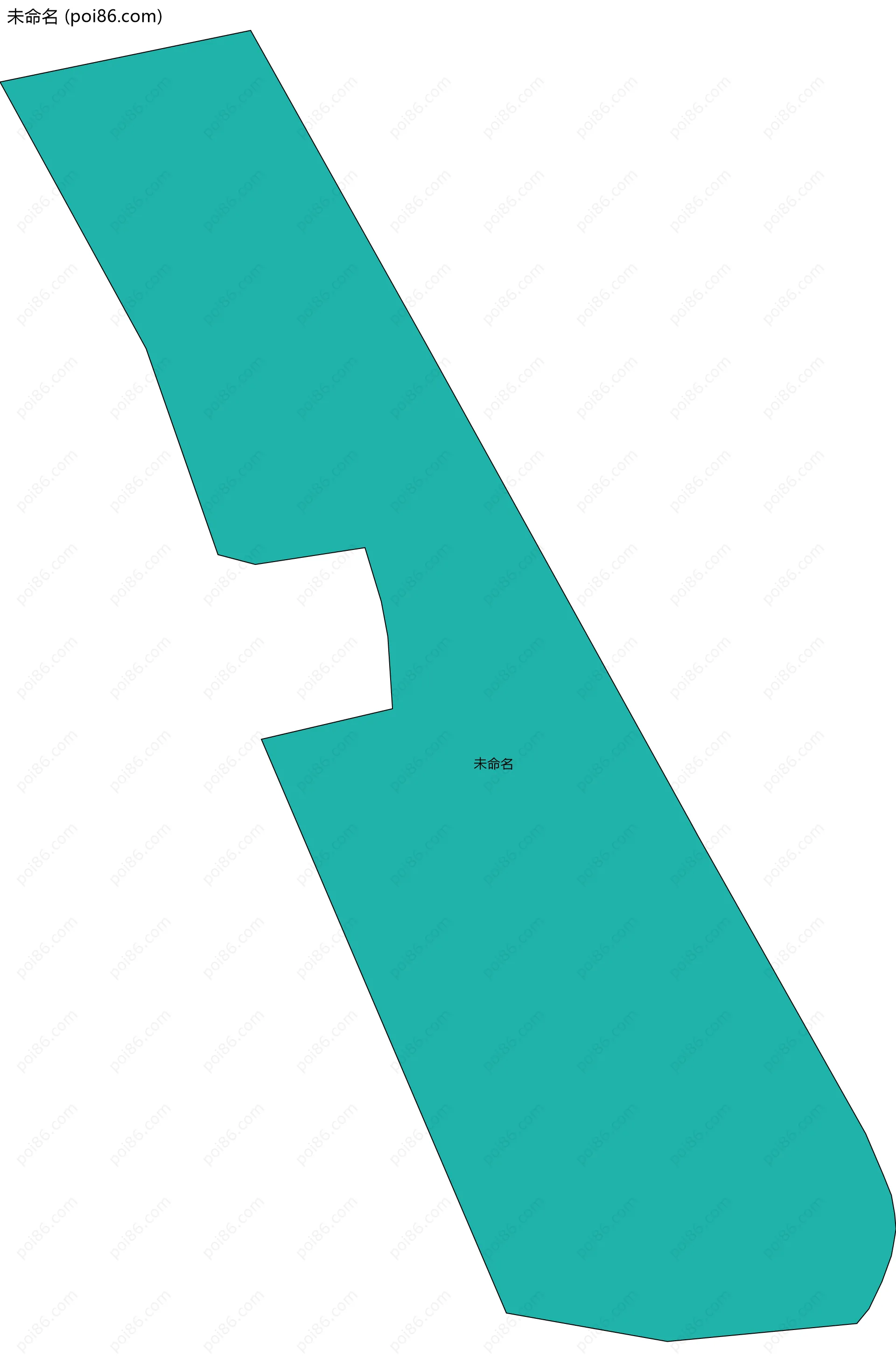 未命名边界地图