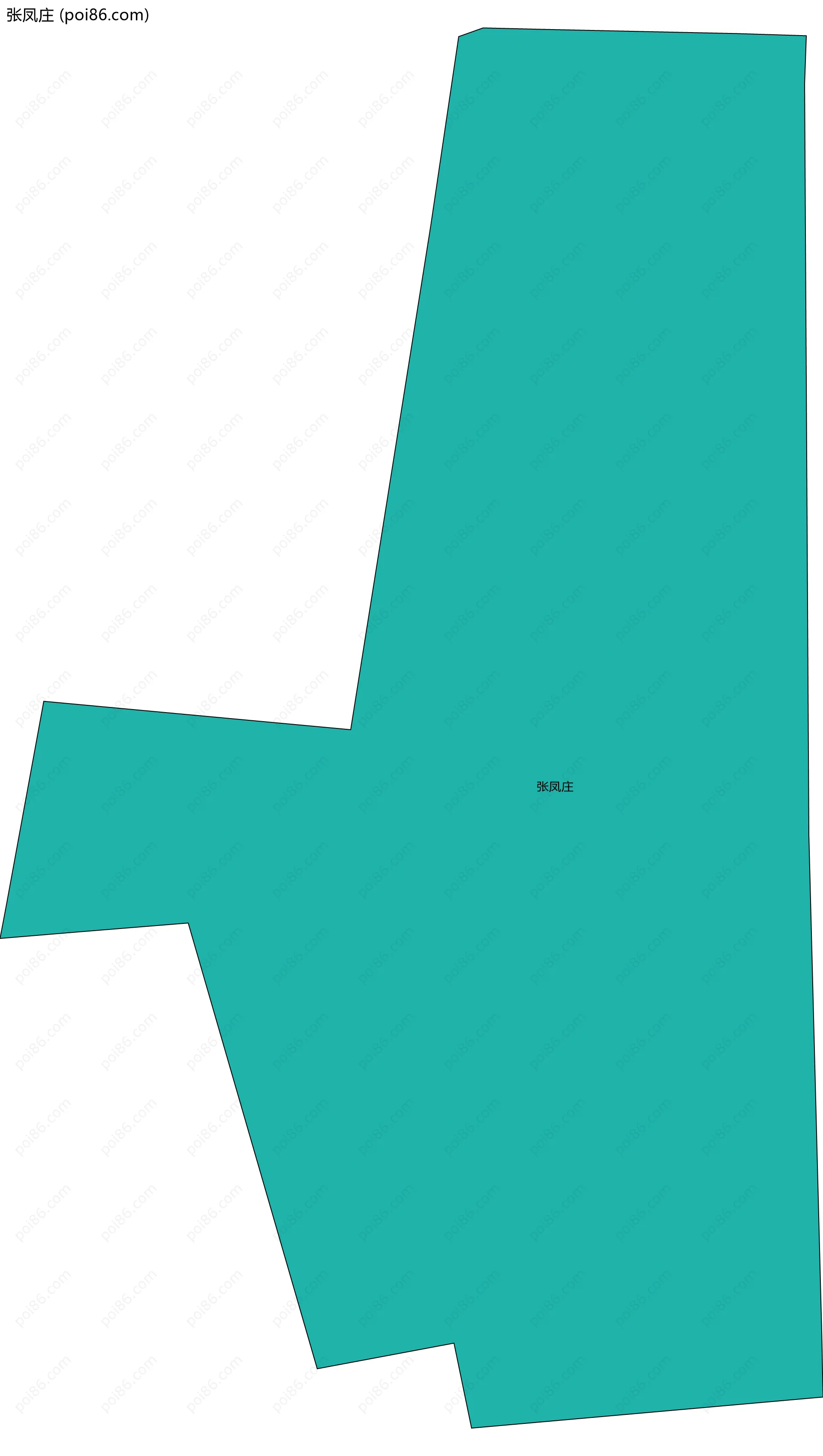 张凤庄边界地图