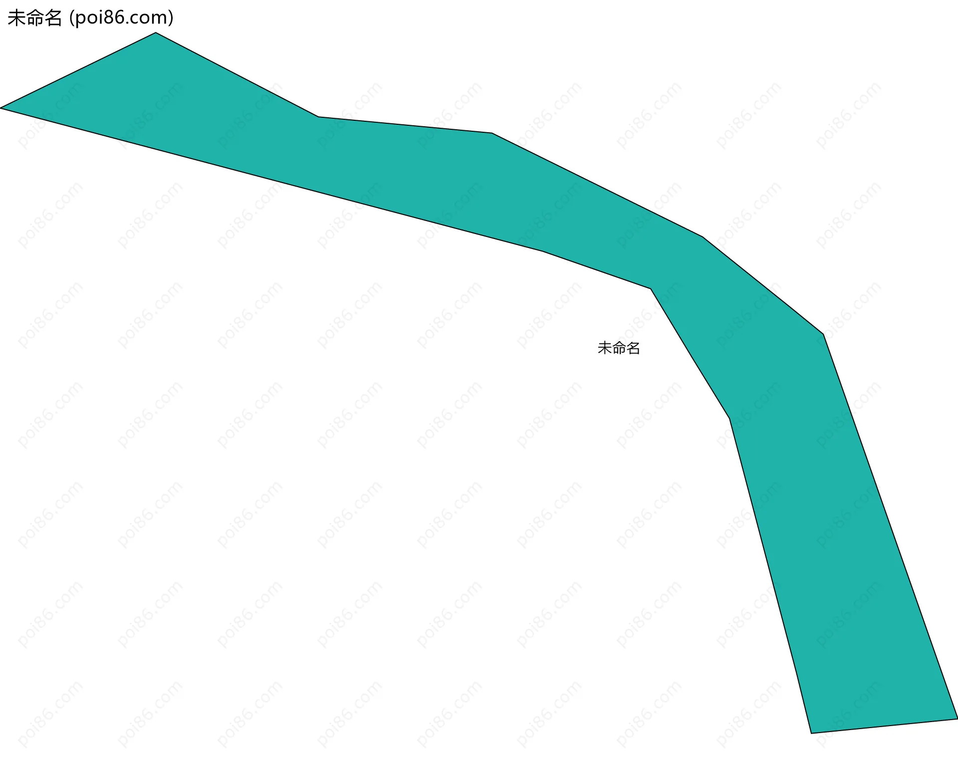 未命名边界地图