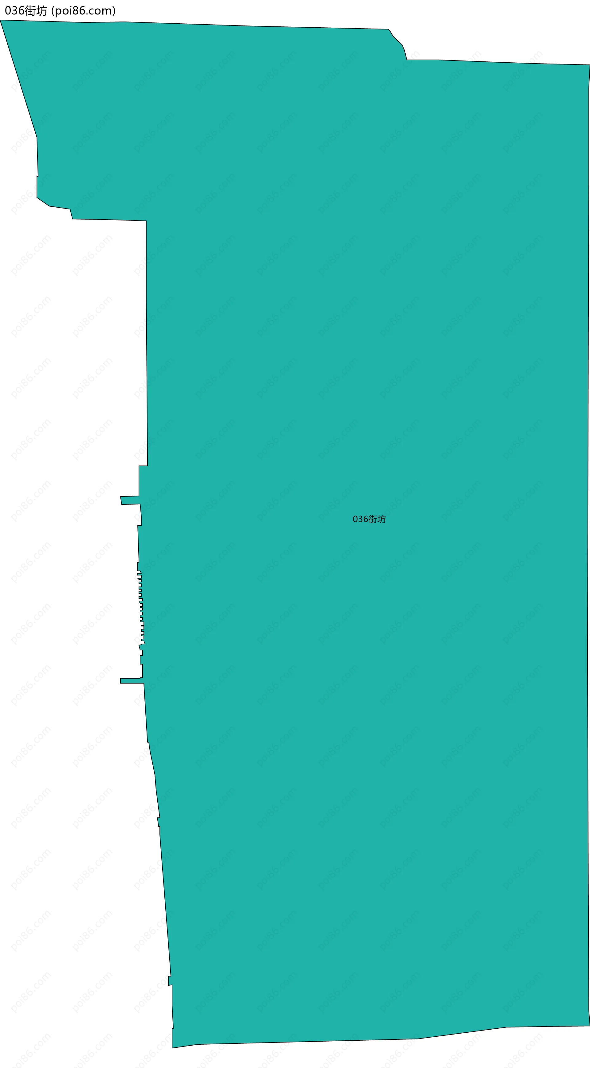 036街坊边界地图