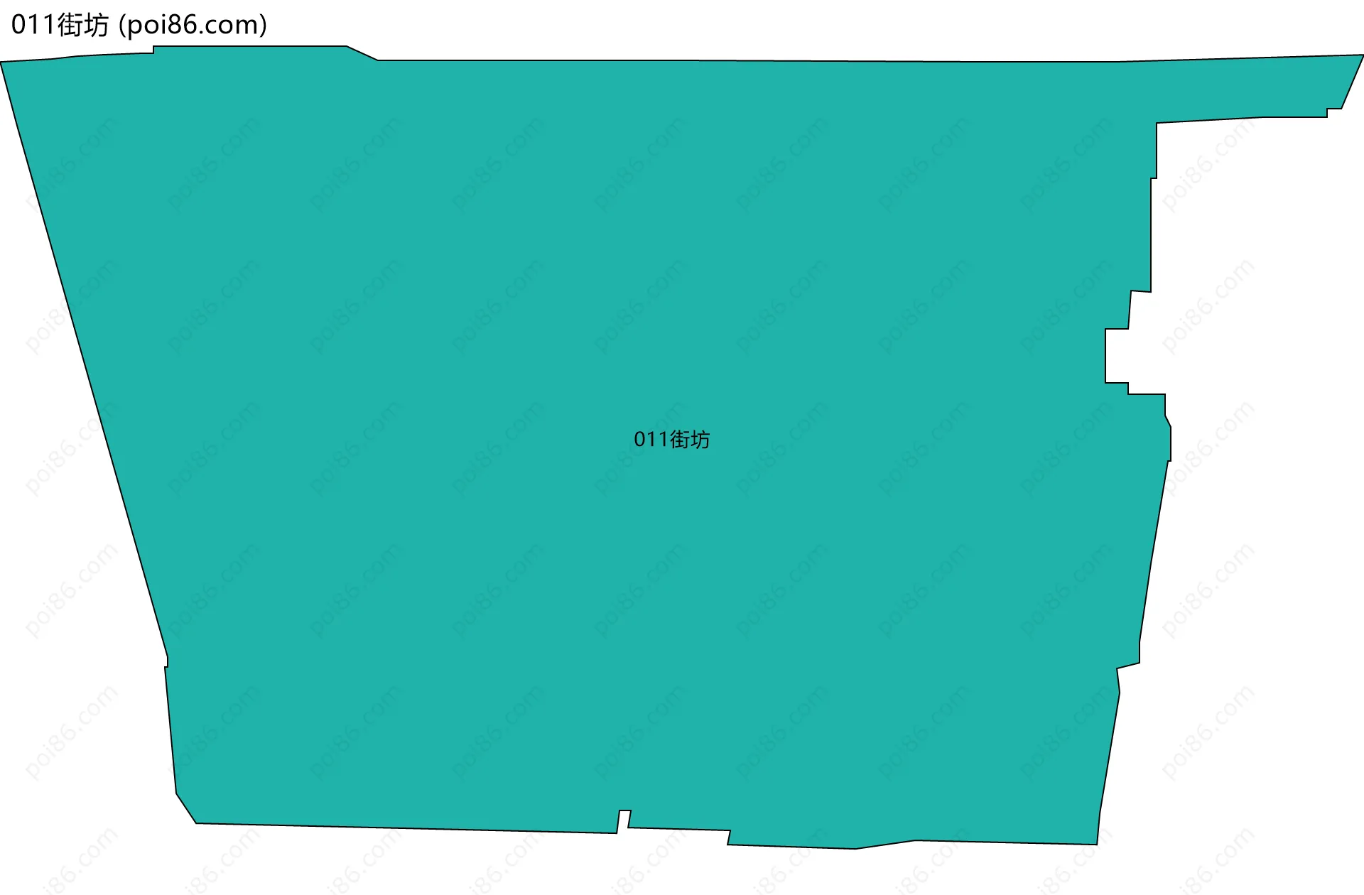 011街坊边界地图