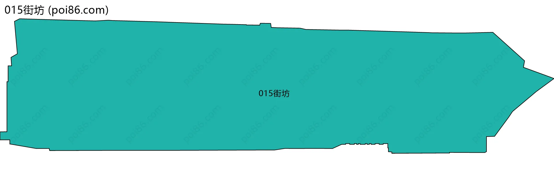 015街坊边界地图