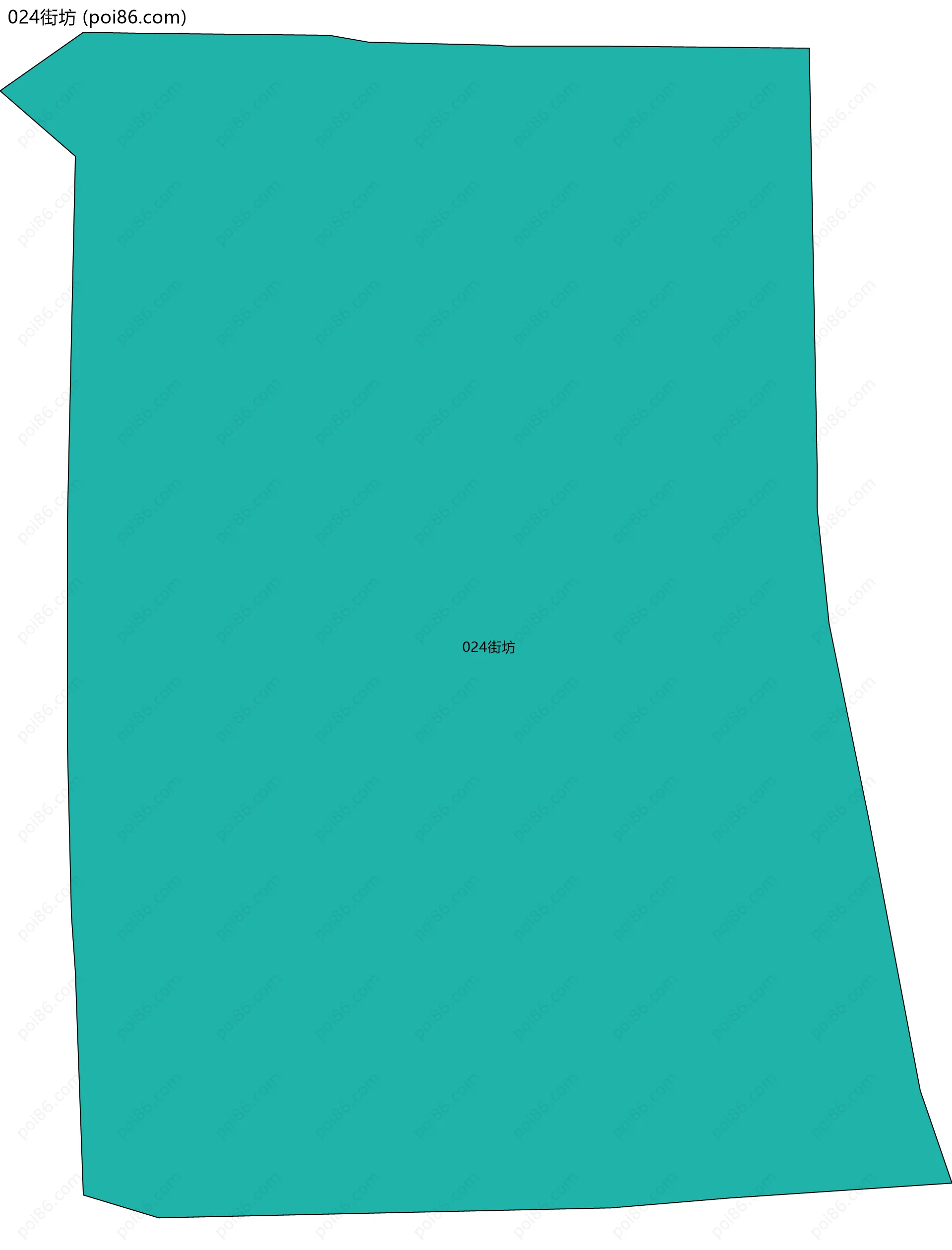 024街坊边界地图