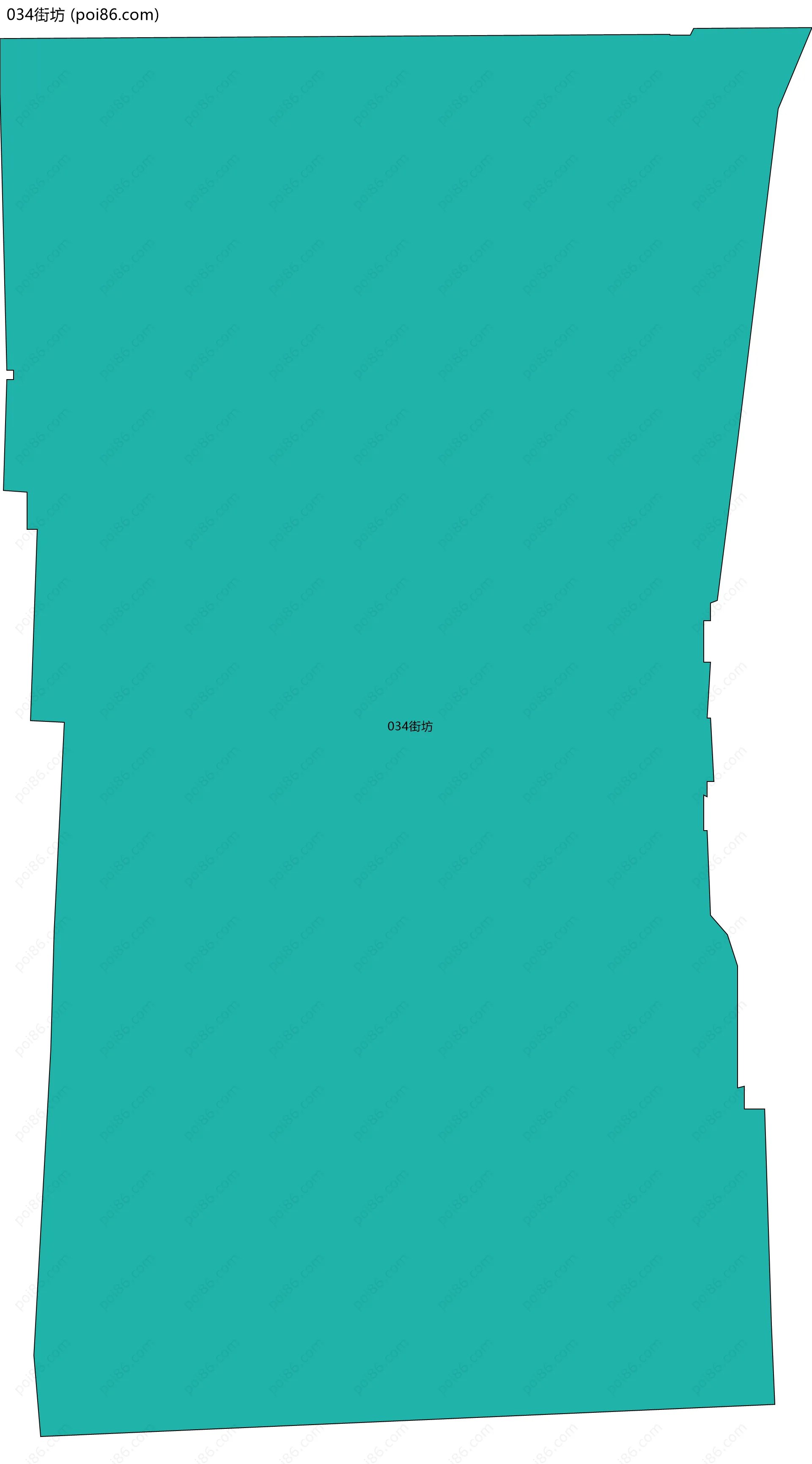 034街坊边界地图