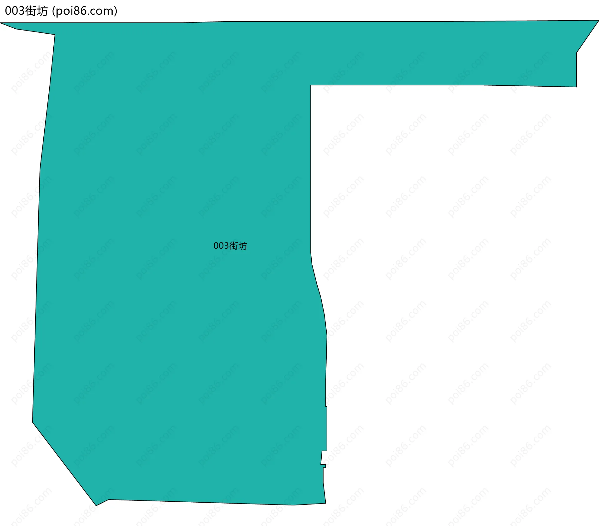 003街坊边界地图