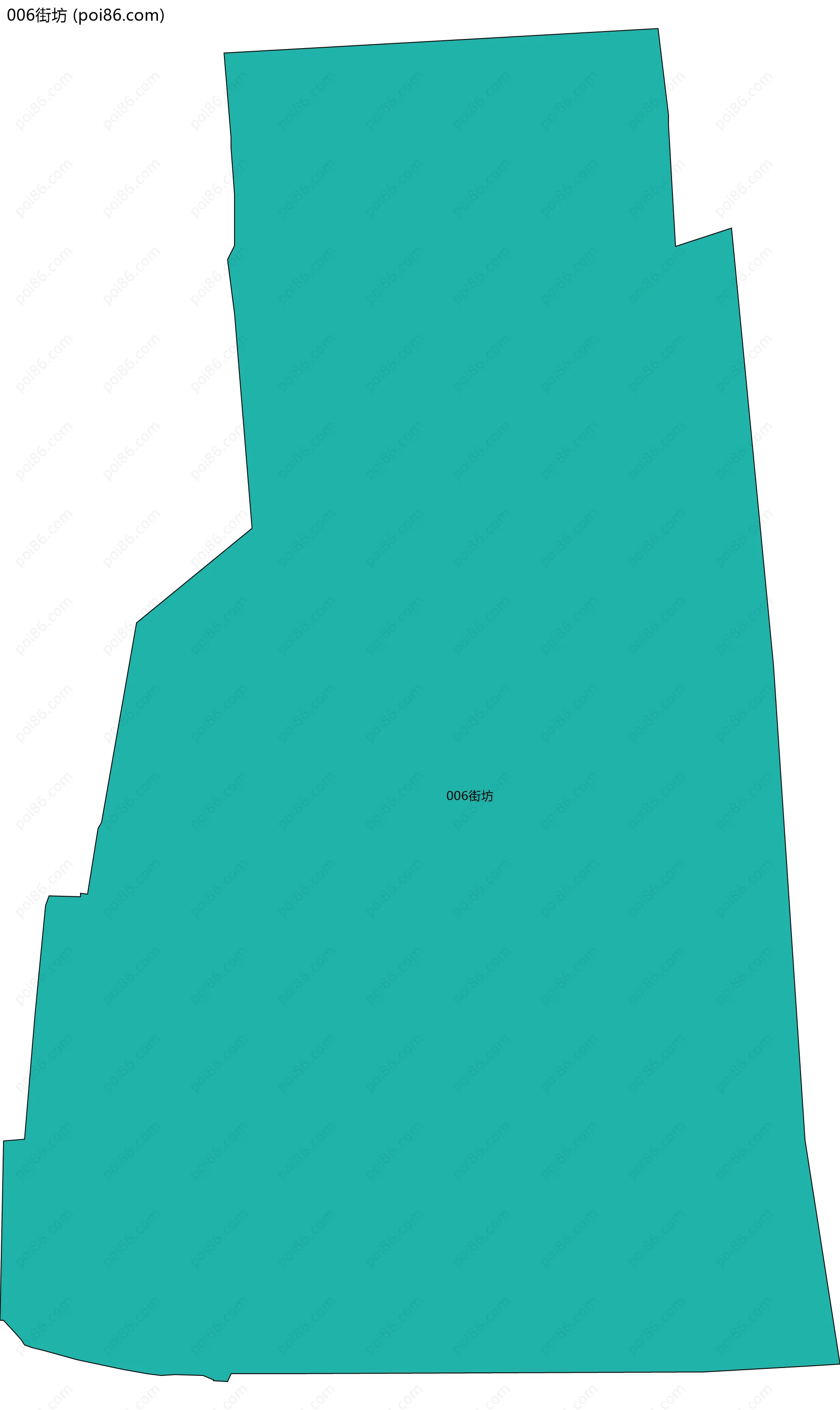 006街坊边界地图