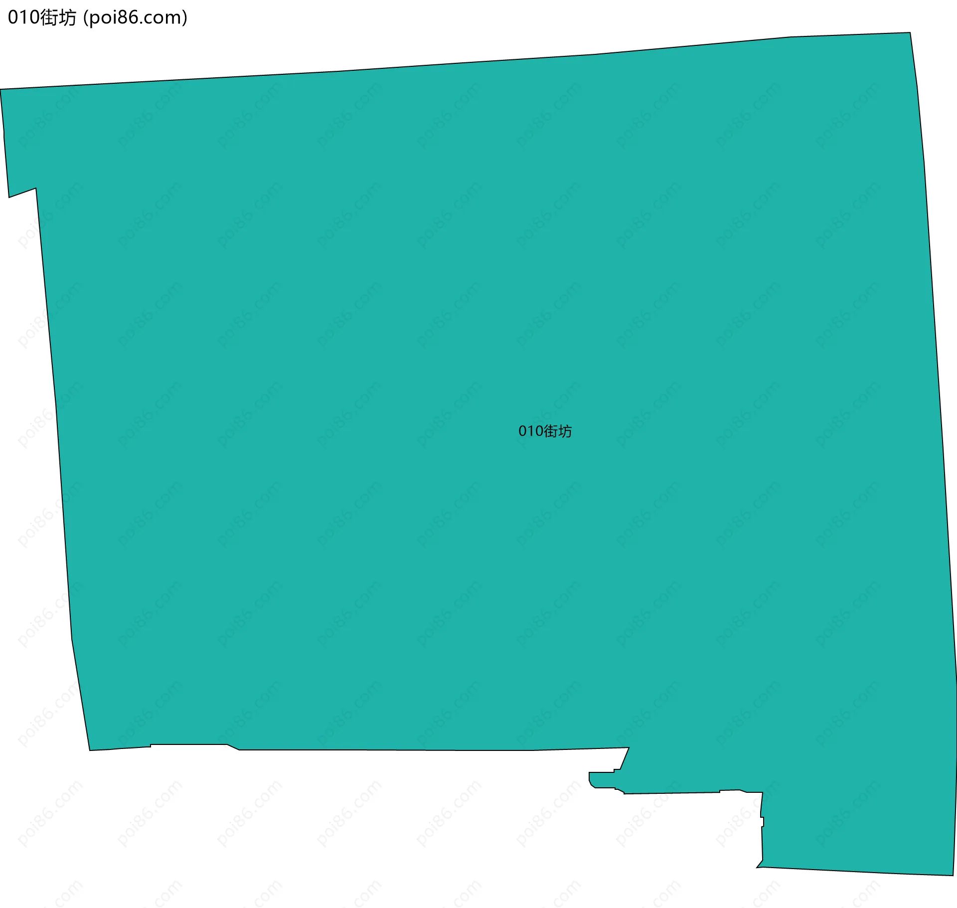 010街坊边界地图
