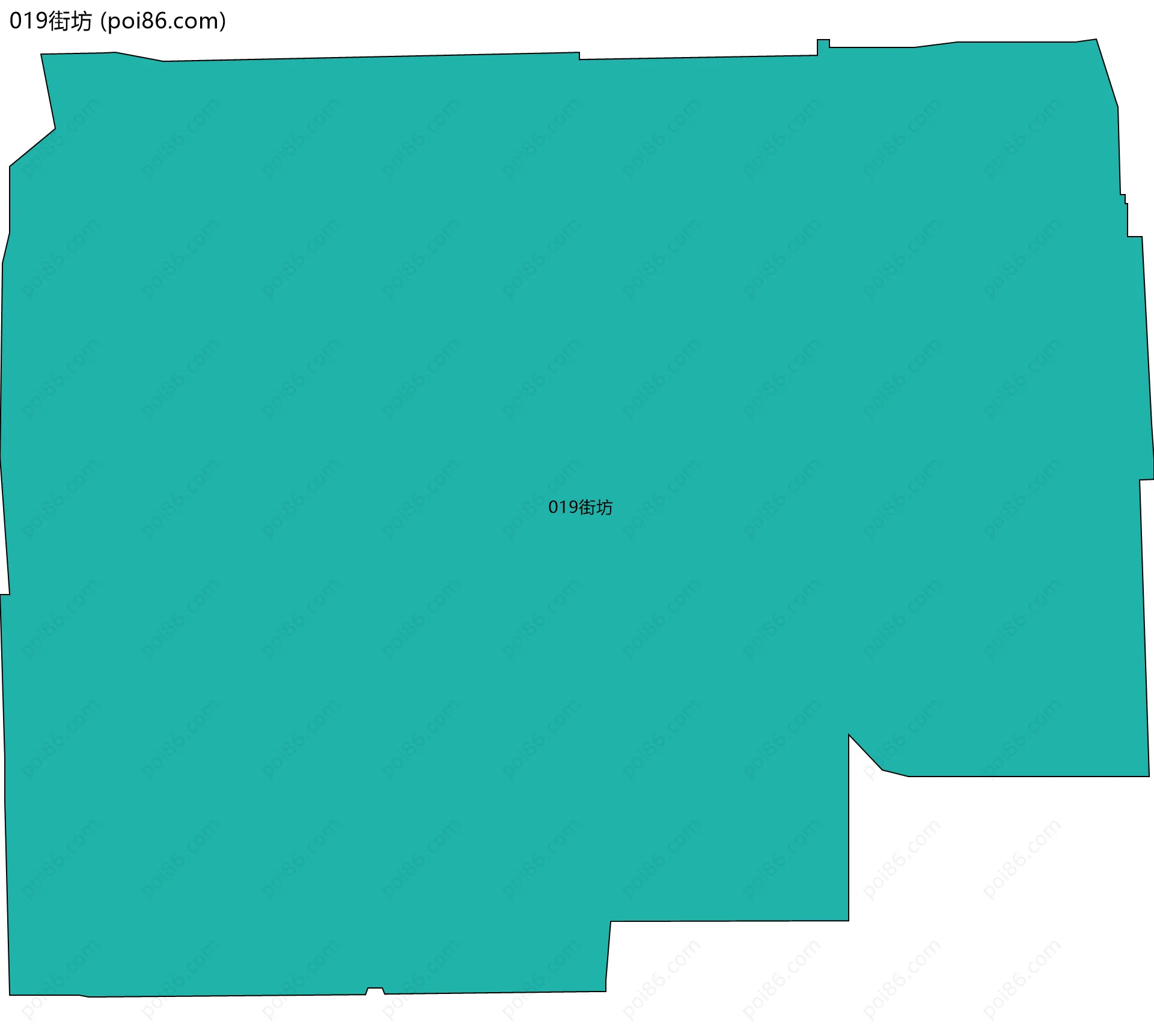 019街坊边界地图