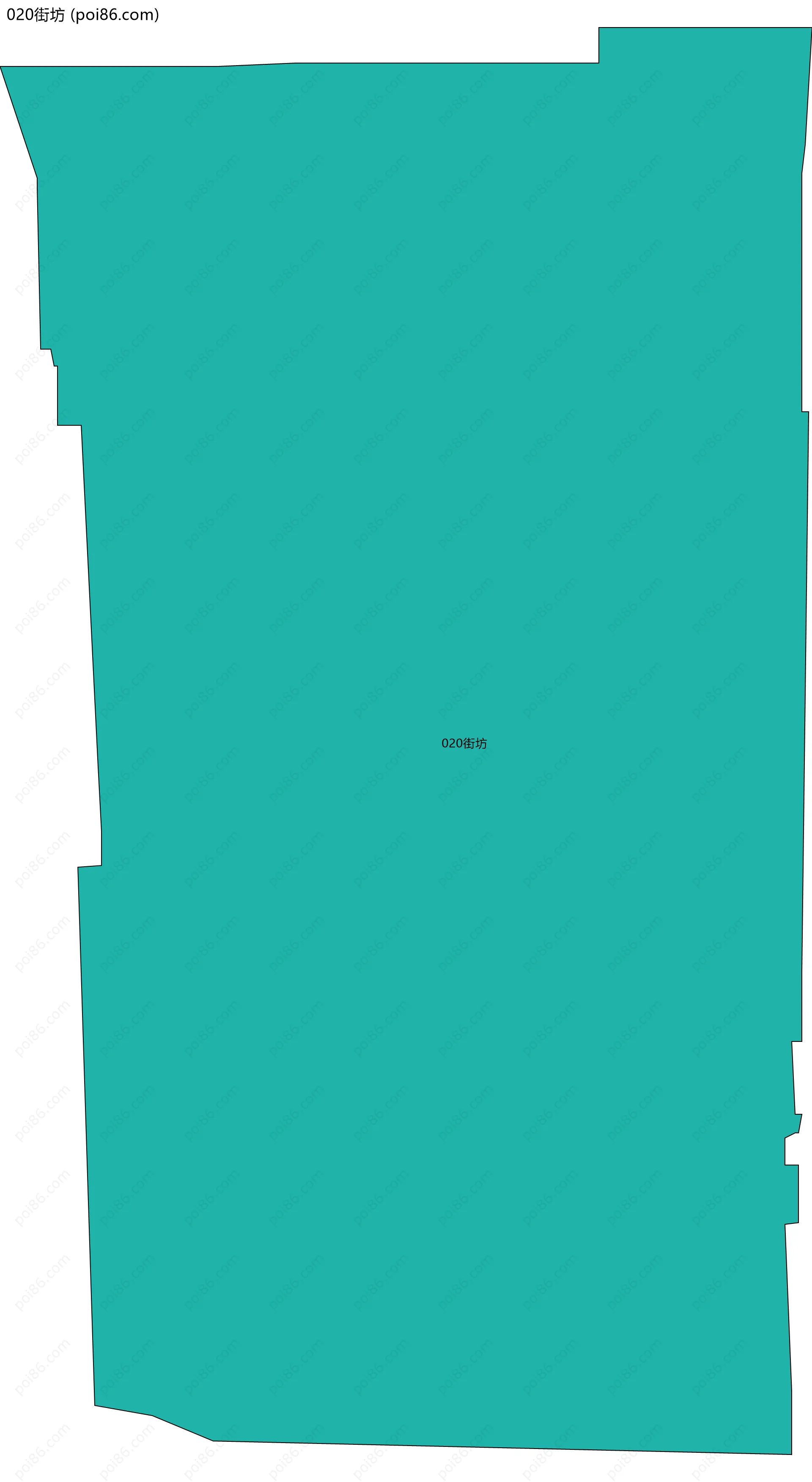 020街坊边界地图