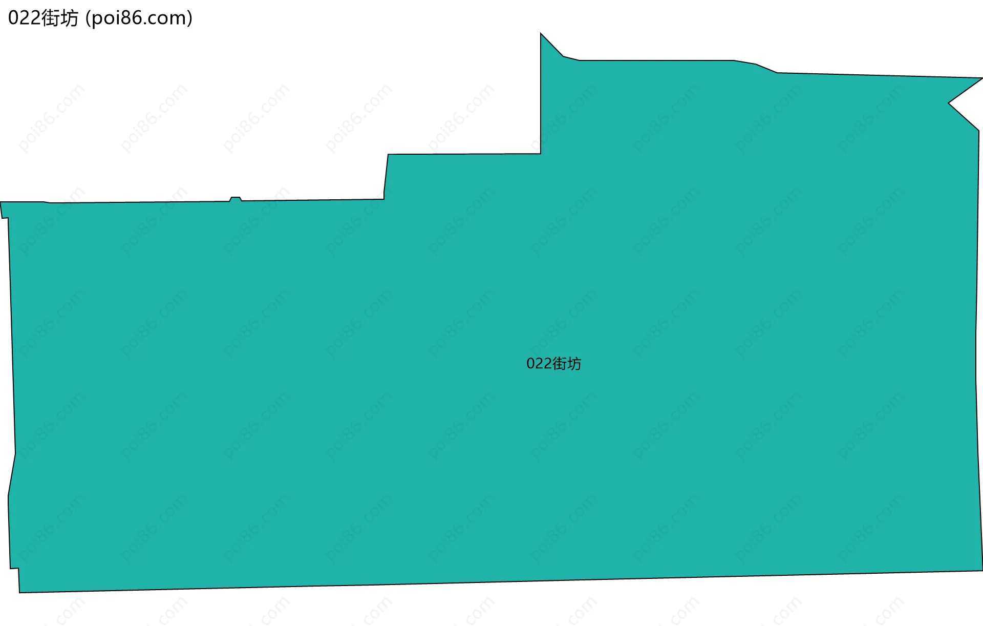 022街坊边界地图