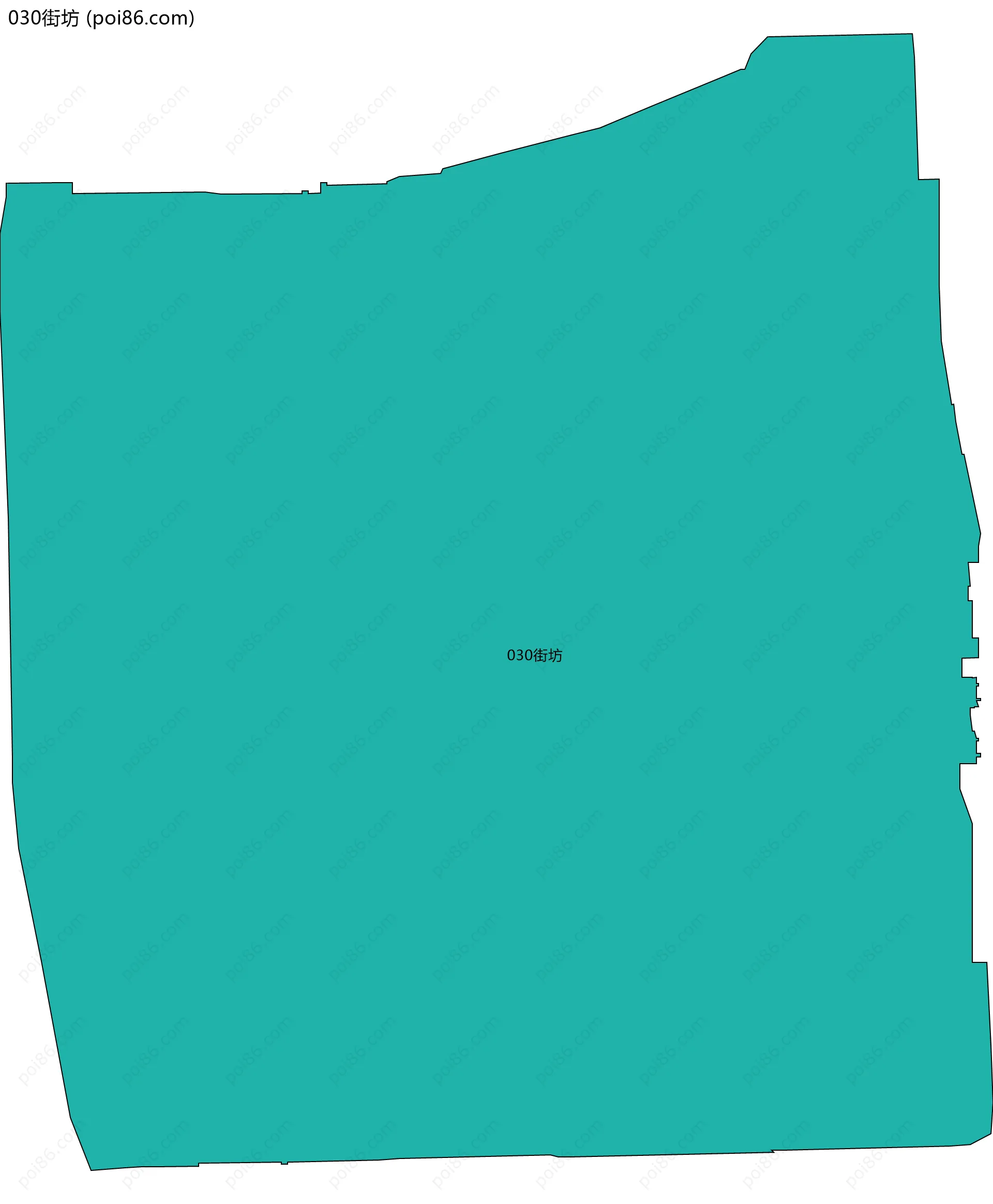 030街坊边界地图