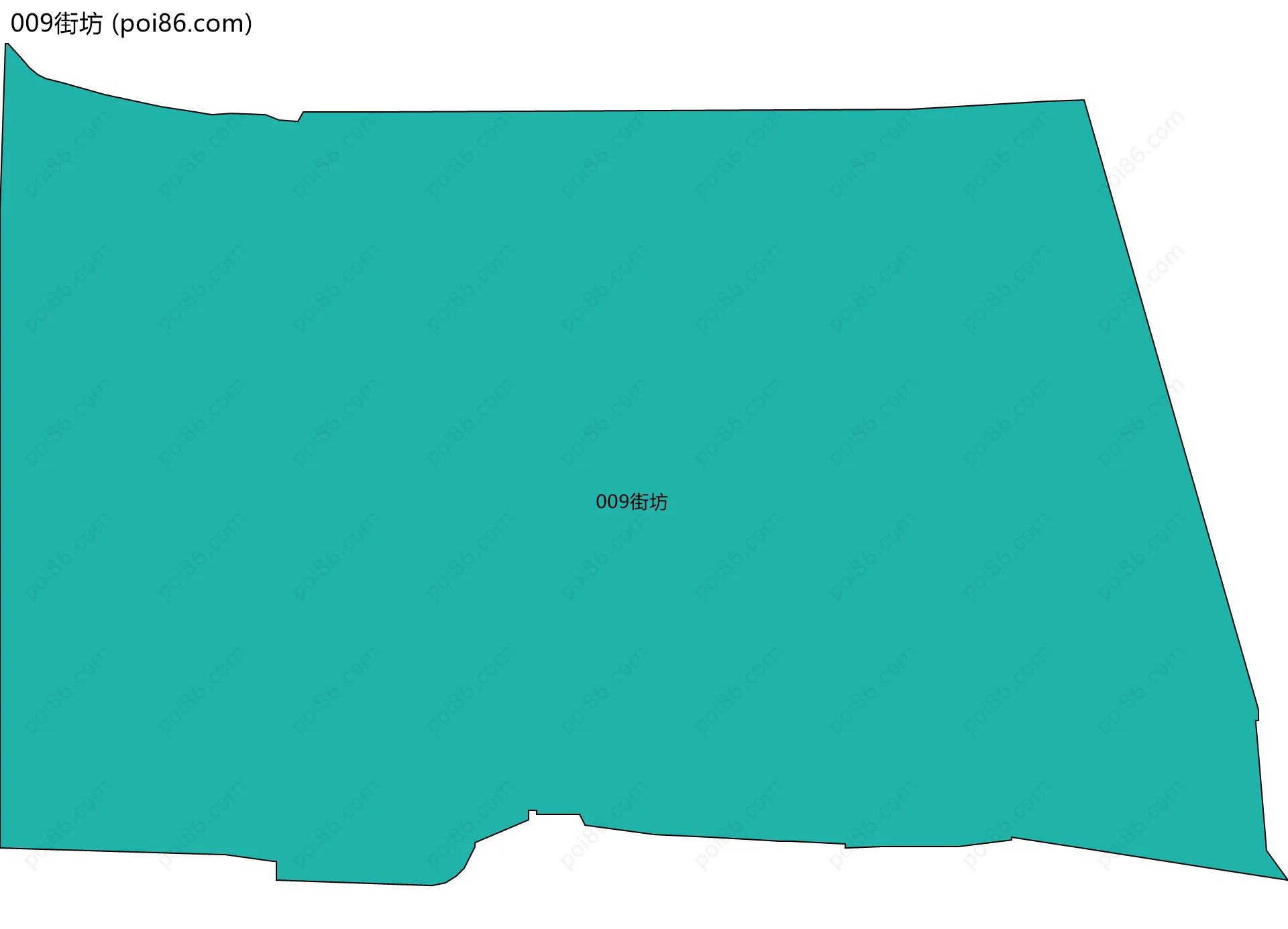 009街坊边界地图
