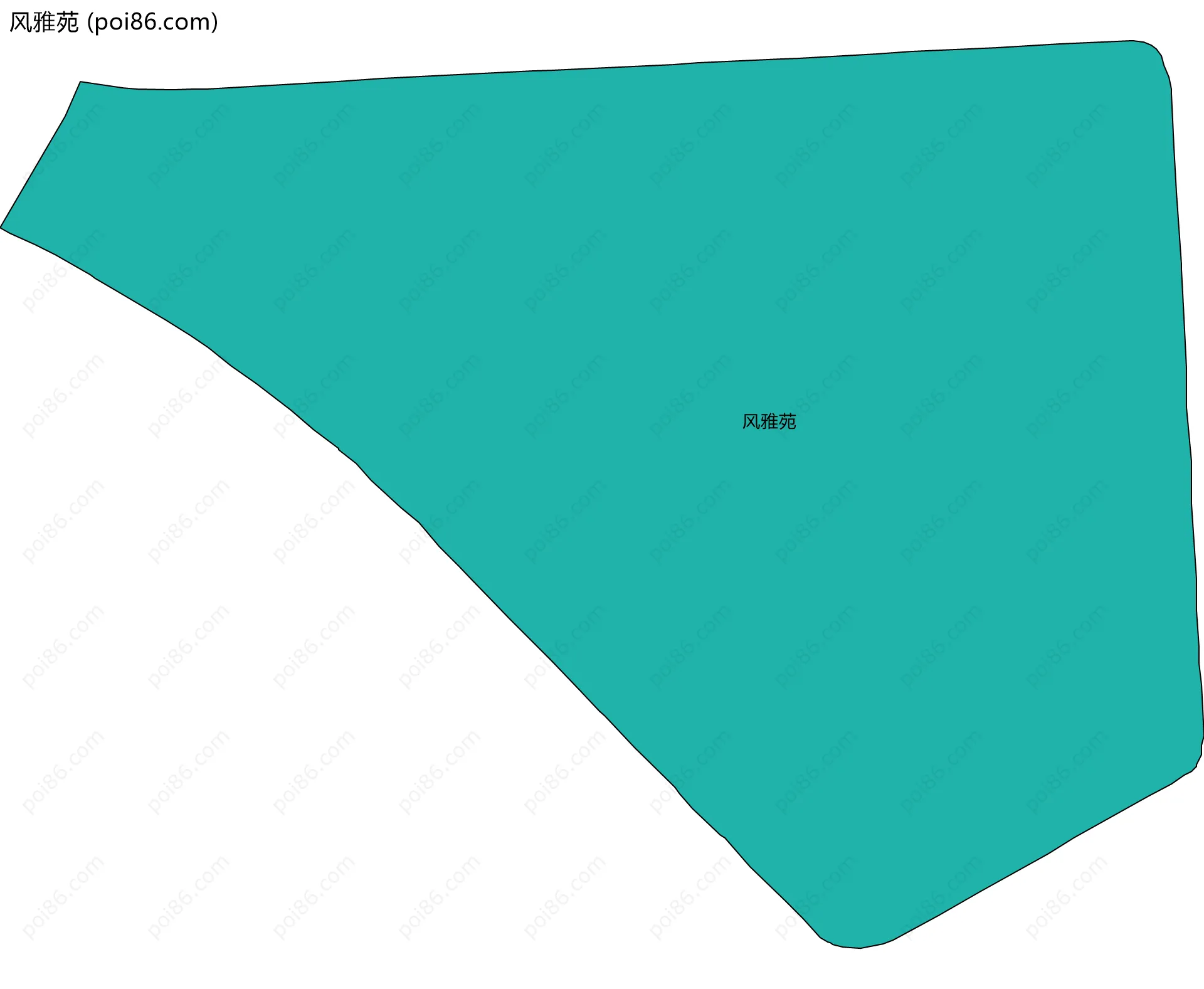 风雅苑边界地图