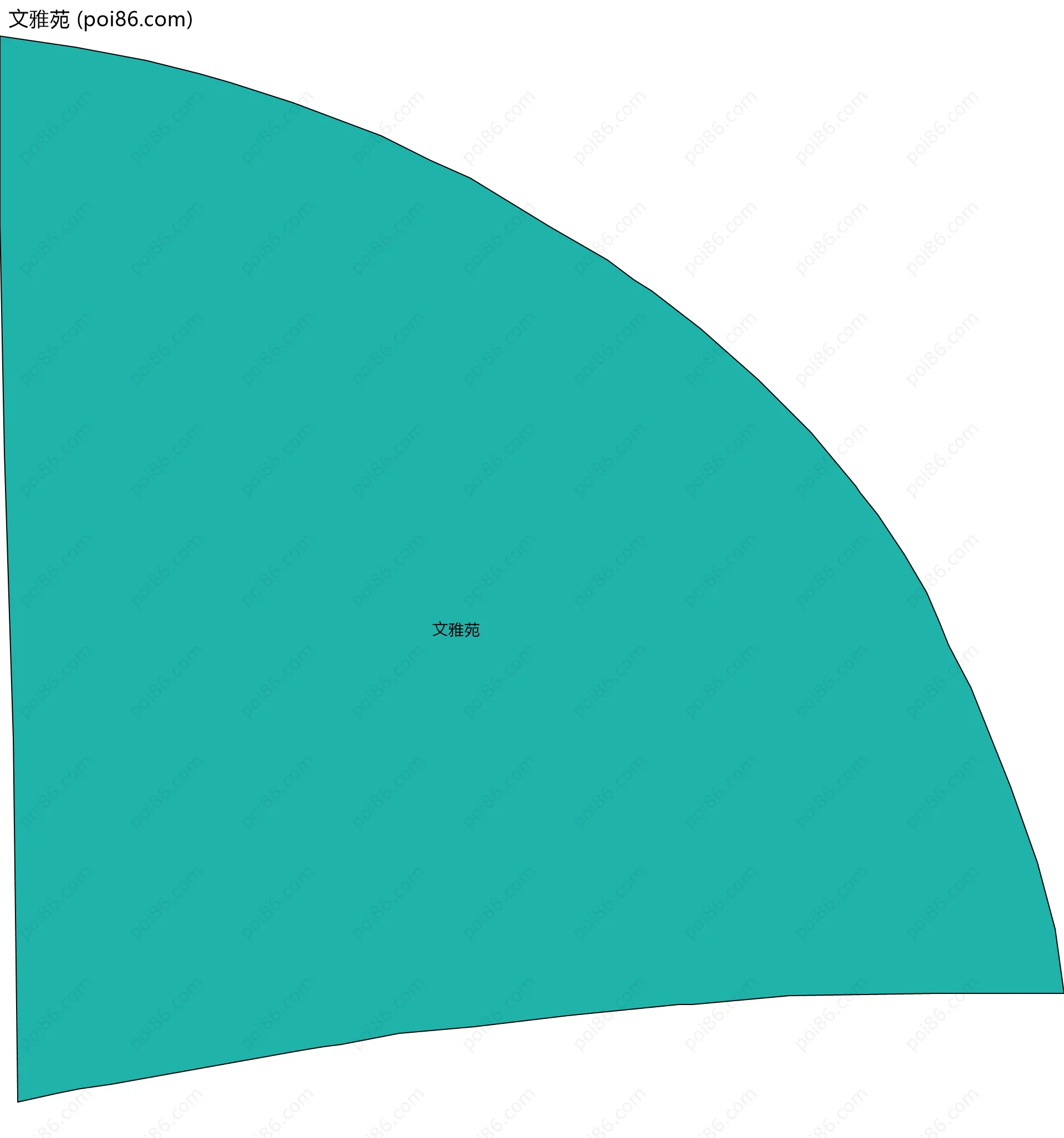 文雅苑边界地图