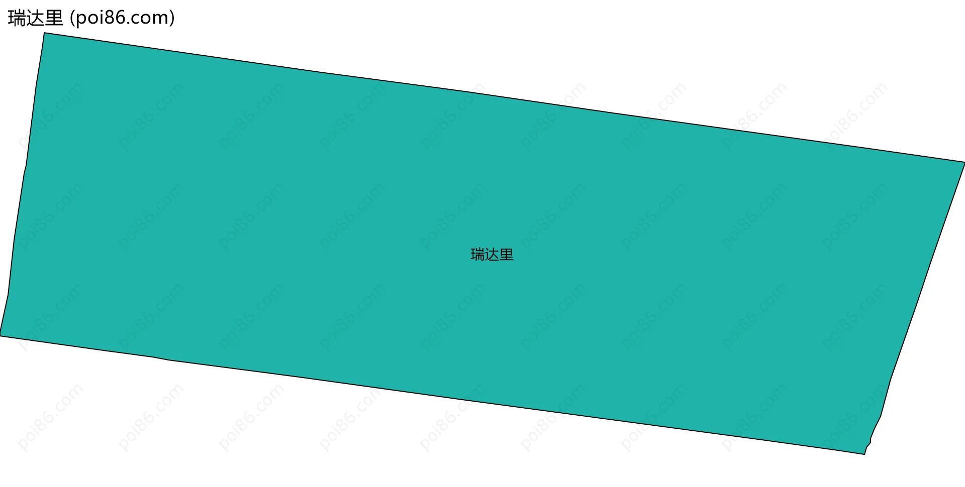 瑞达里边界地图