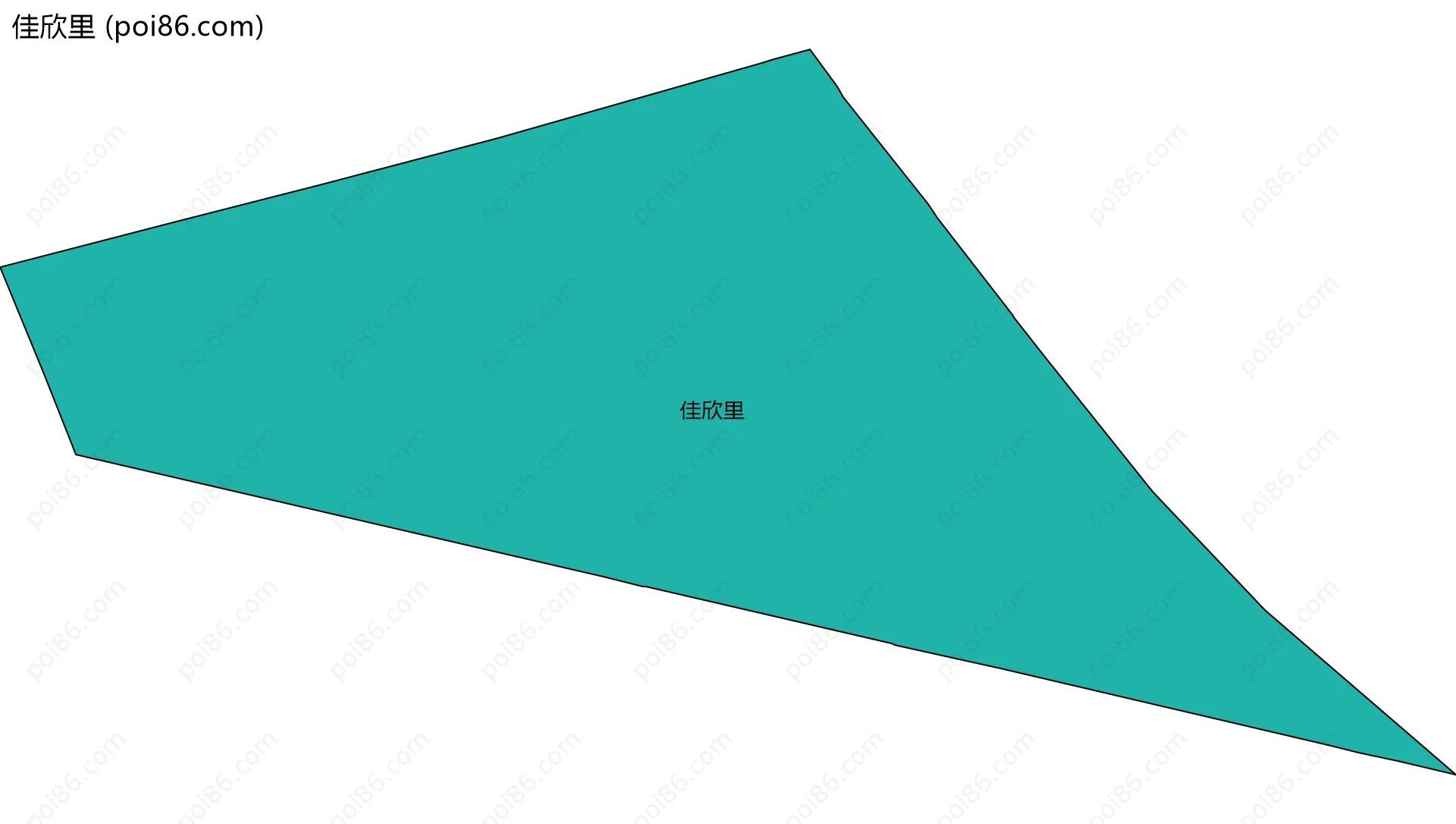 佳欣里边界地图