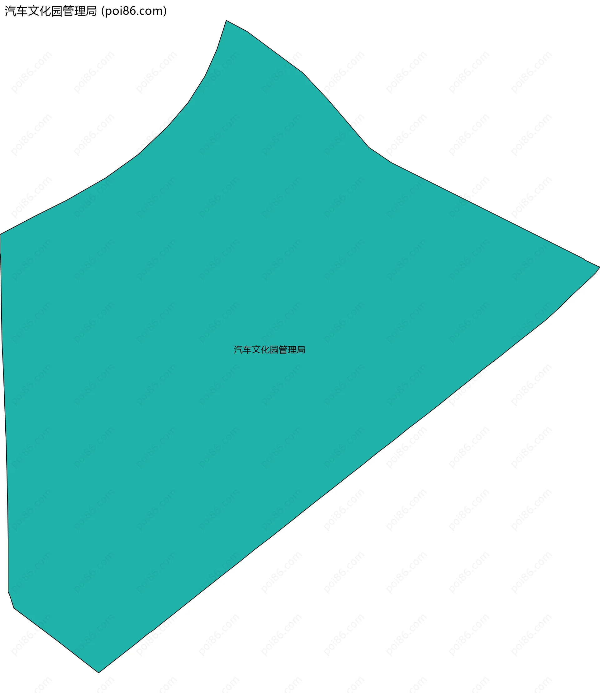 汽车文化园管理局边界地图