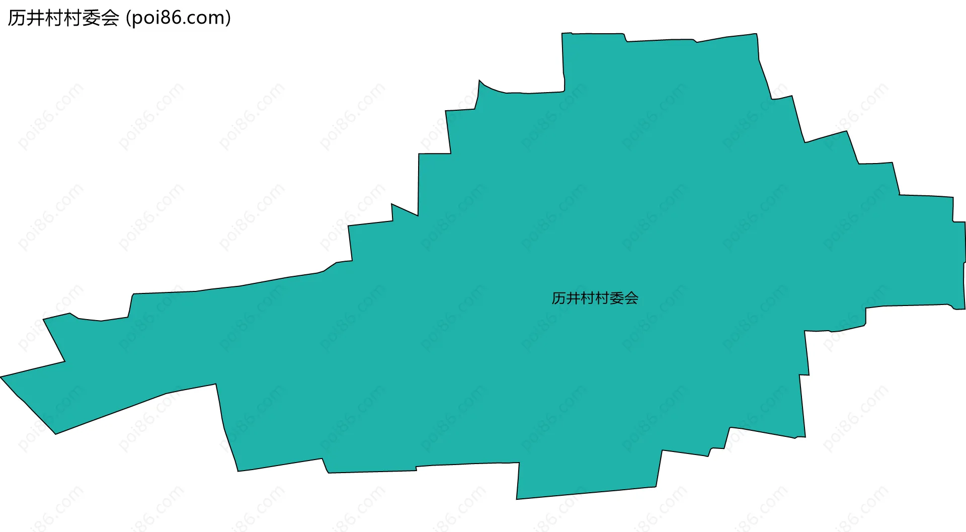 历井村村委会边界地图