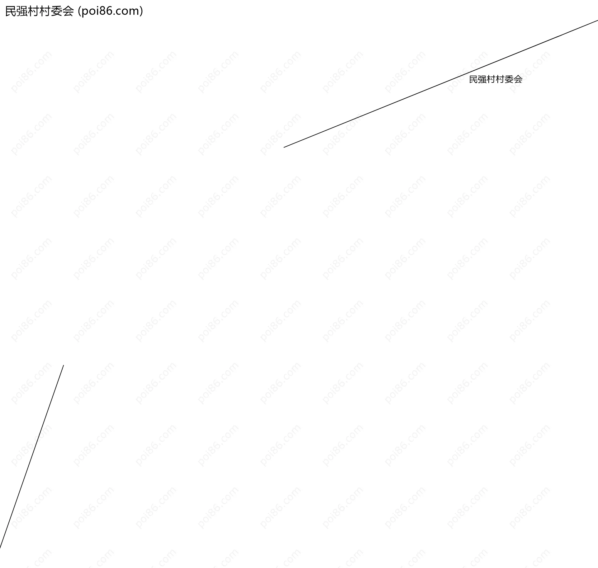 民强村村委会边界地图