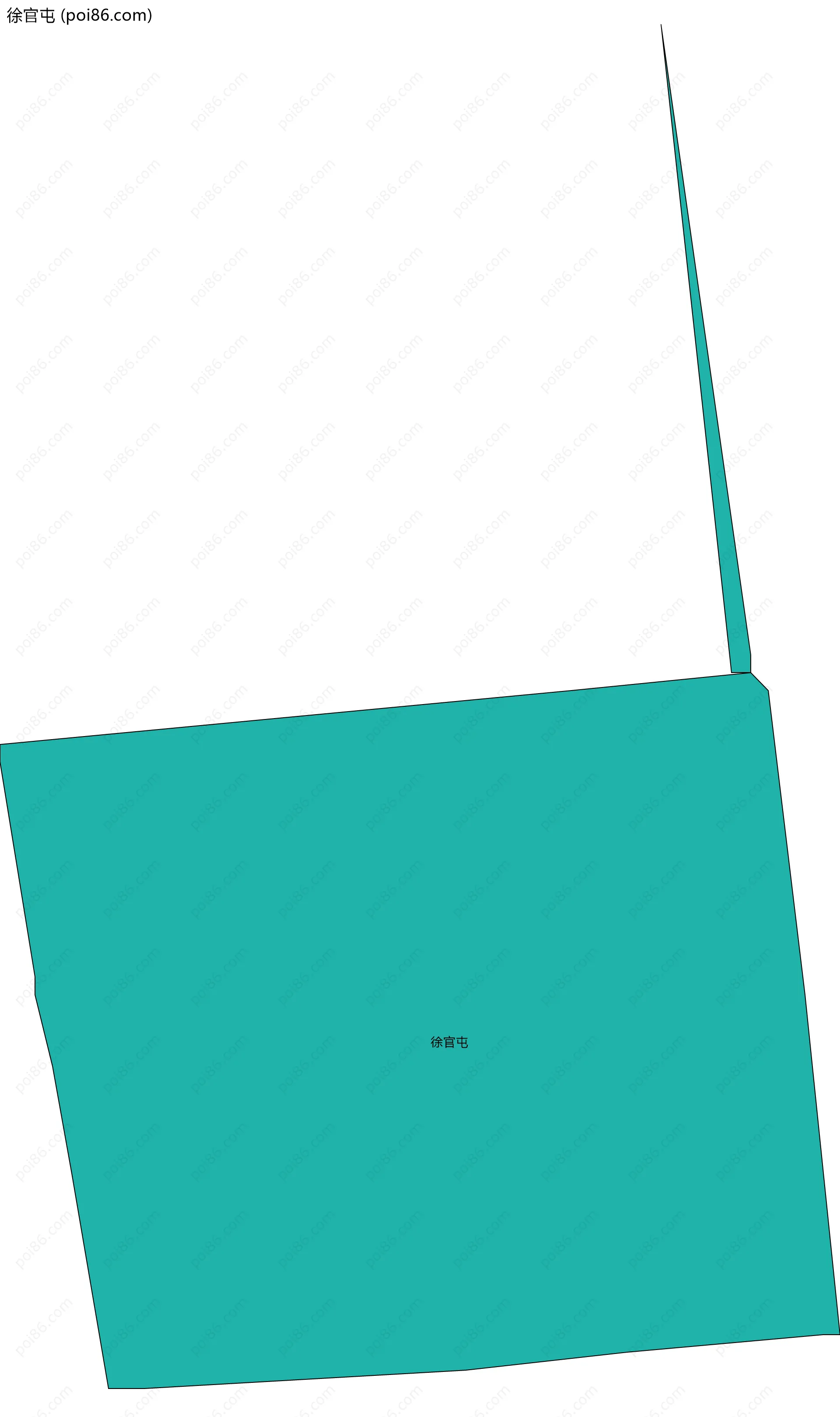 徐官屯边界地图