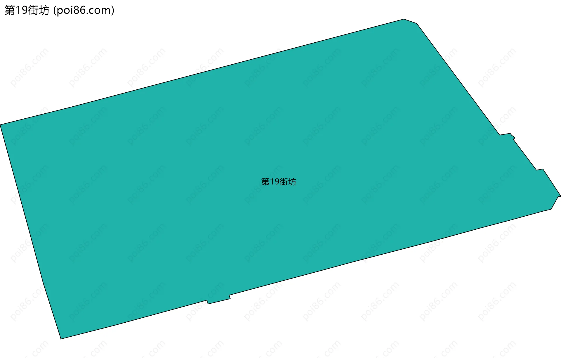 第19街坊边界地图