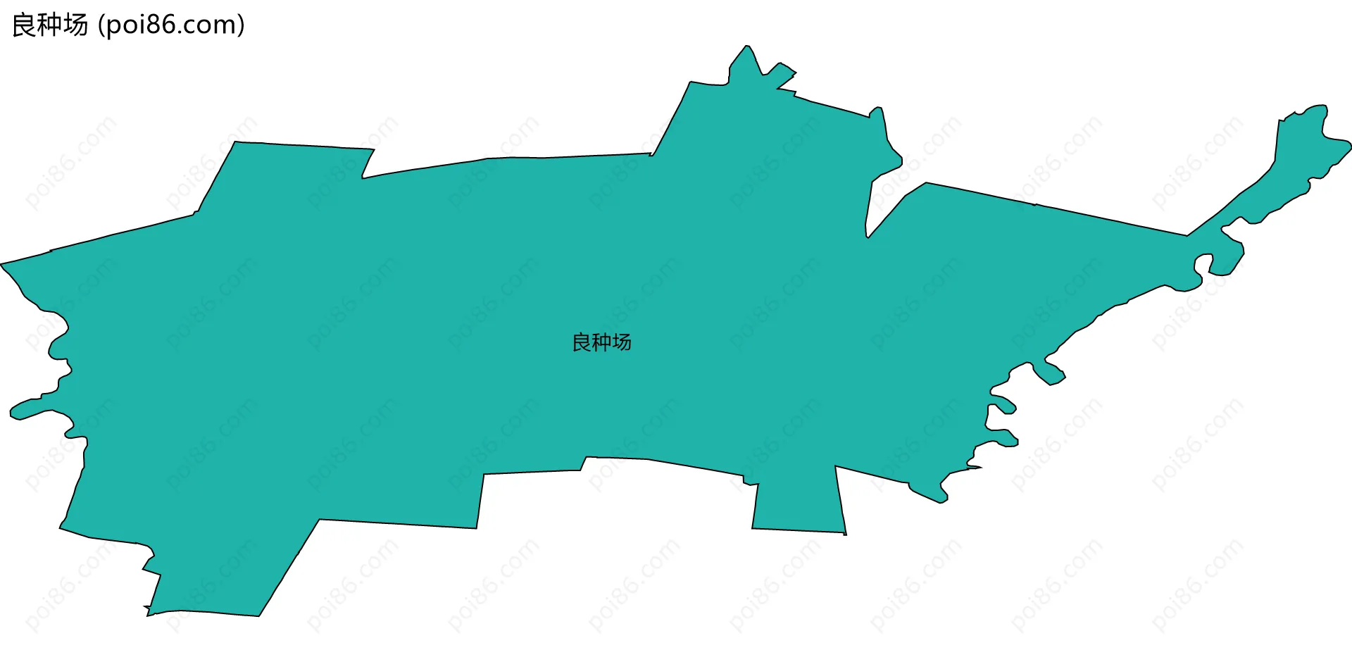 良种场边界地图