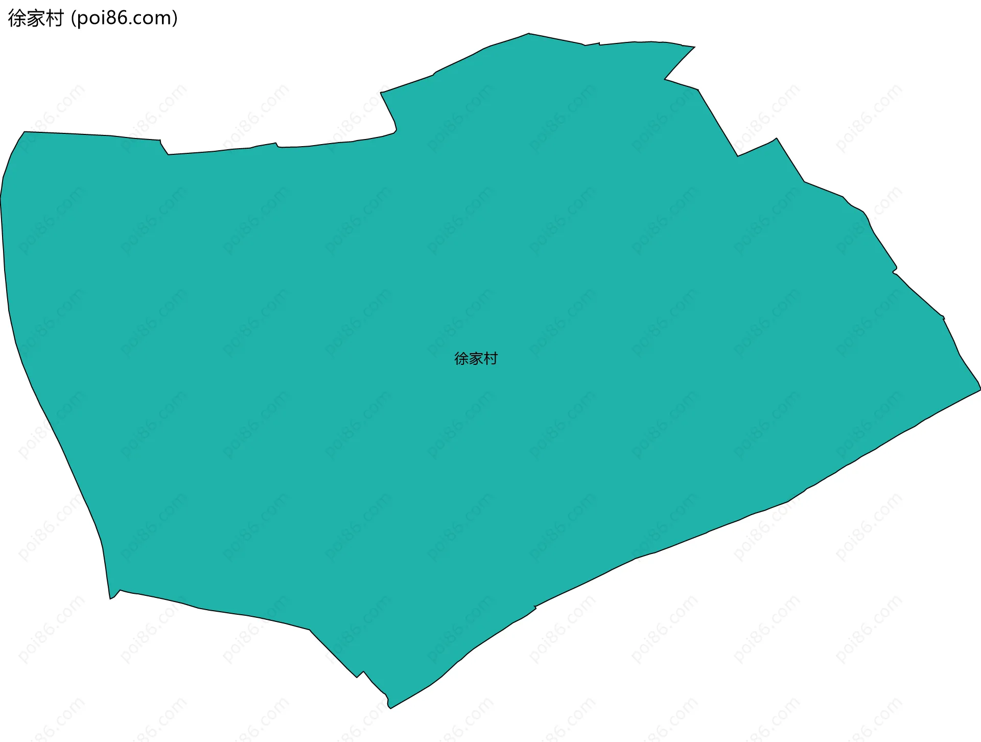 徐家村边界地图
