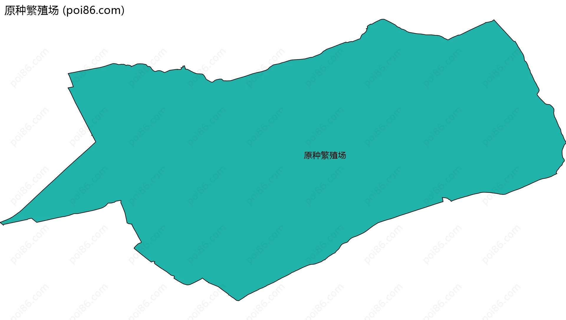 原种繁殖场边界地图