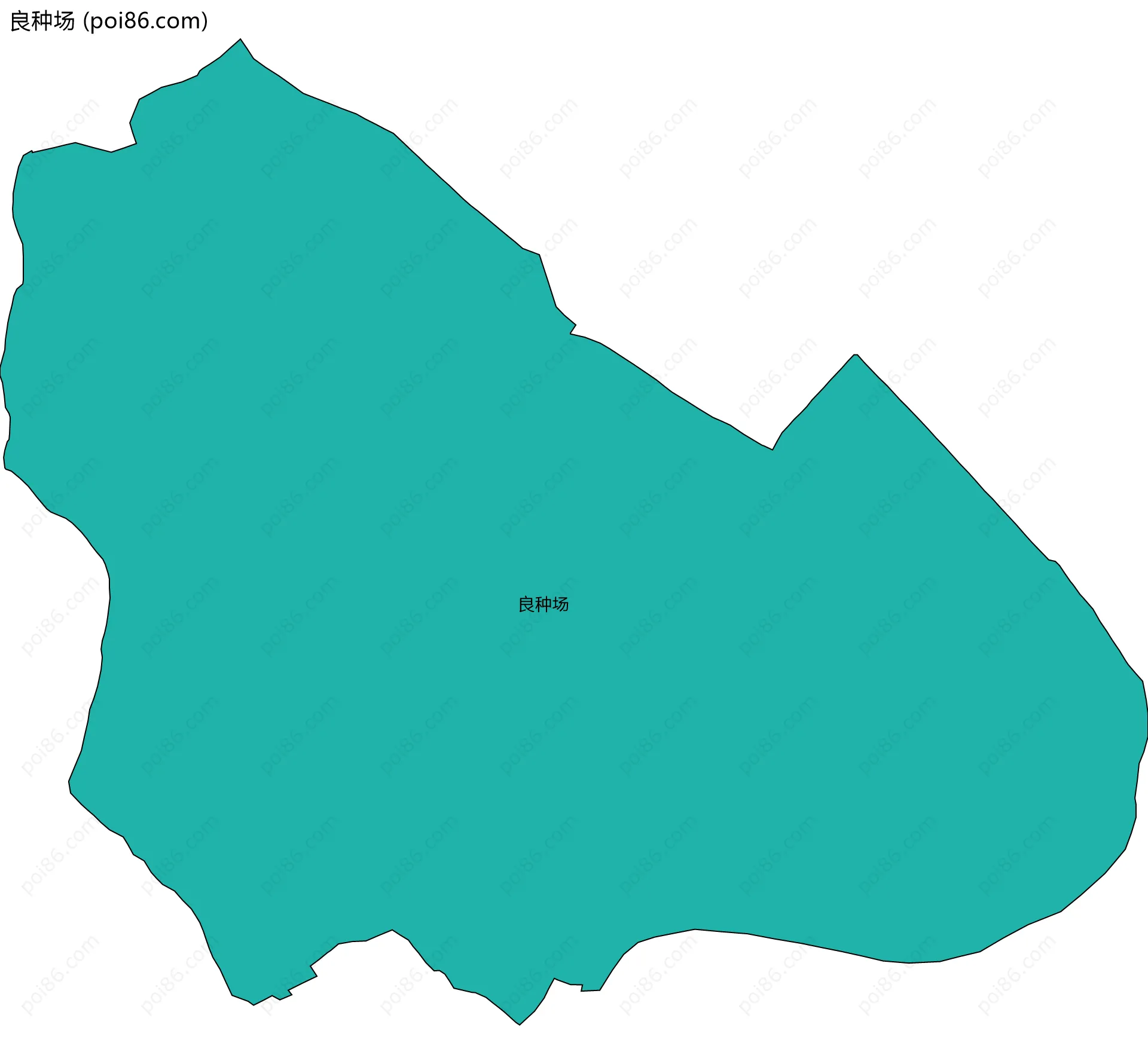 良种场边界地图