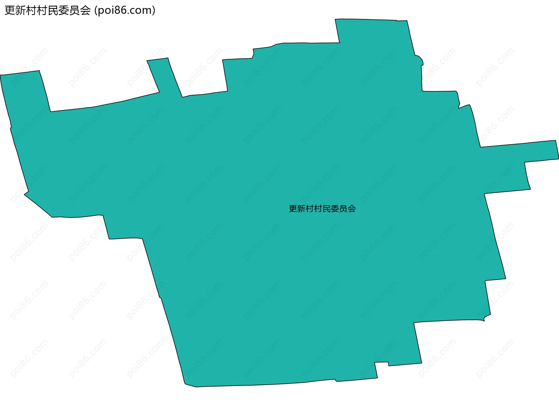 更新村村民委员会边界地图