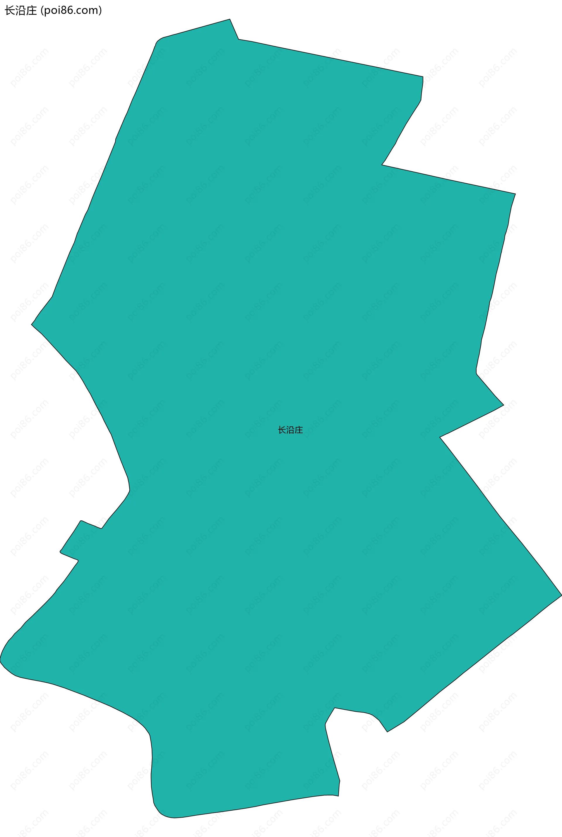 长沿庄边界地图