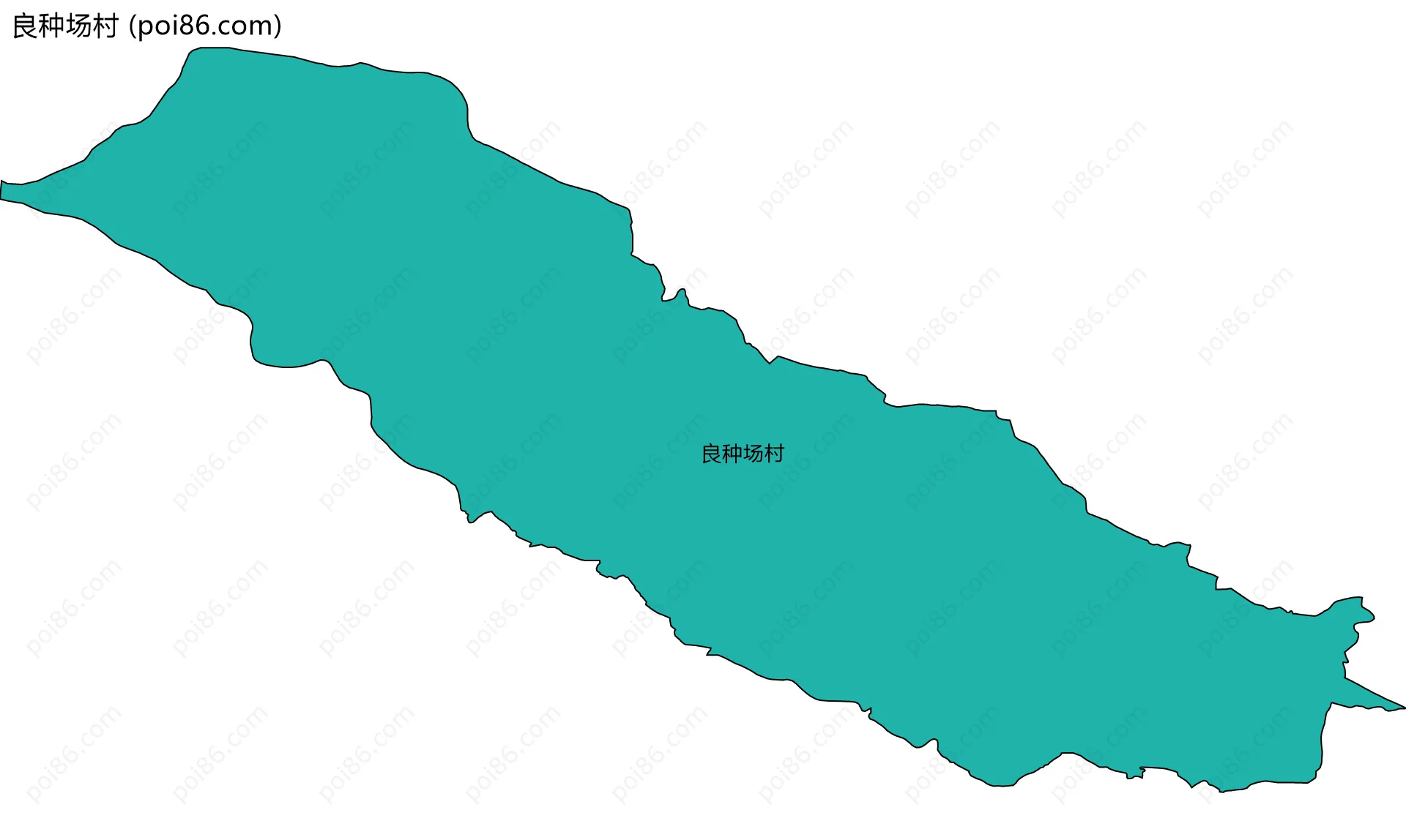 良种场村边界地图