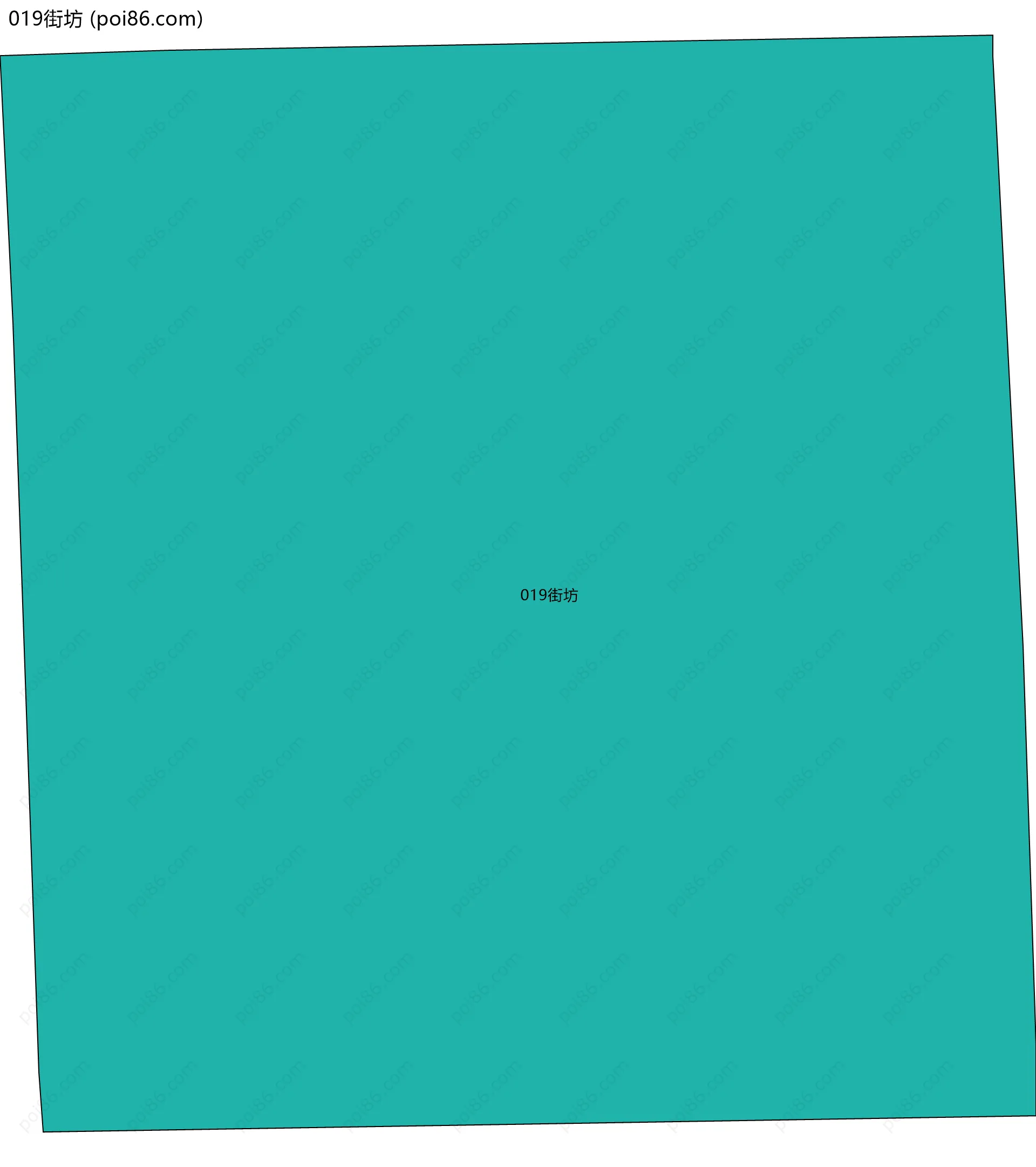 019街坊边界地图